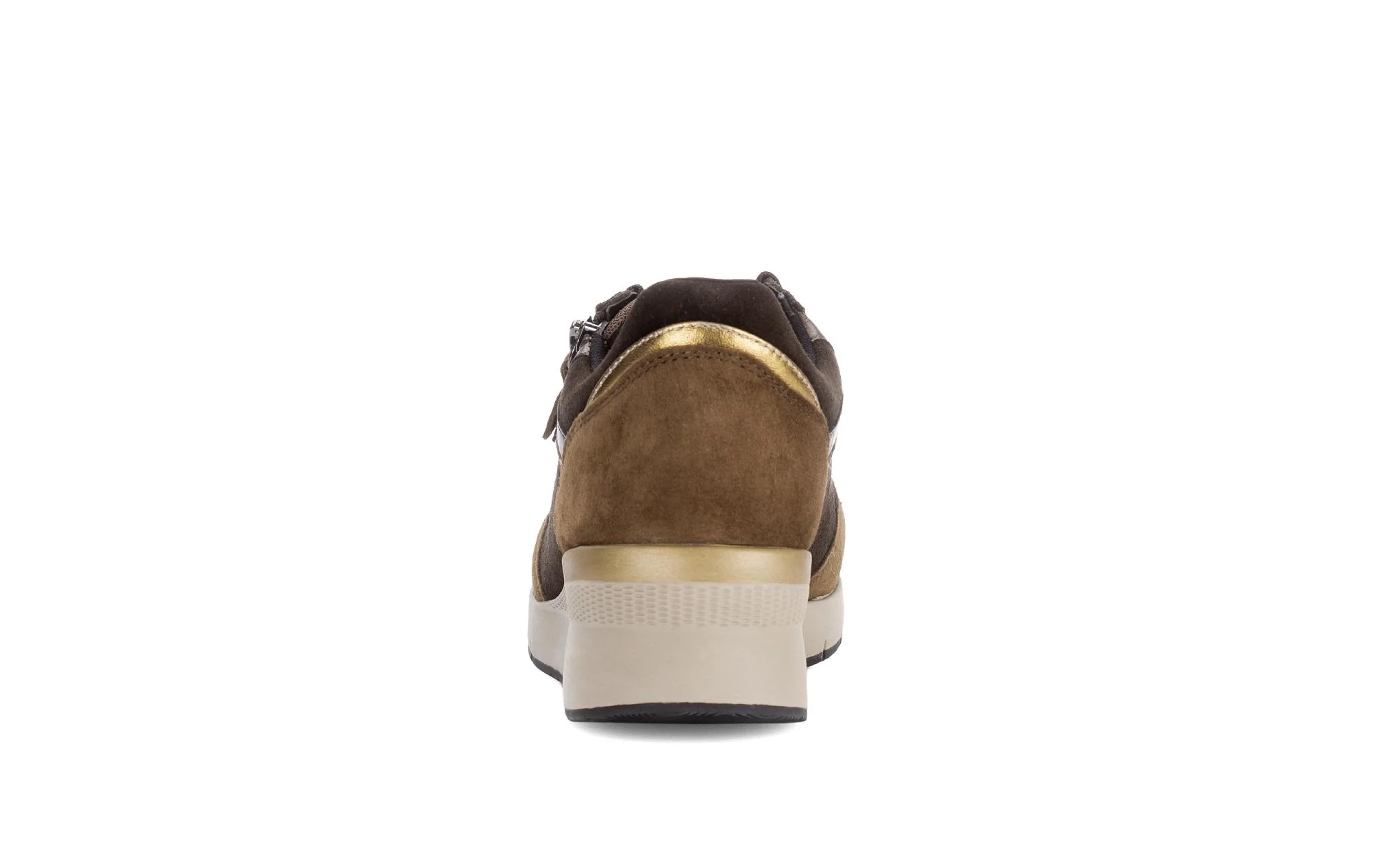 Baskets noires et marron en nubuck - Image 4