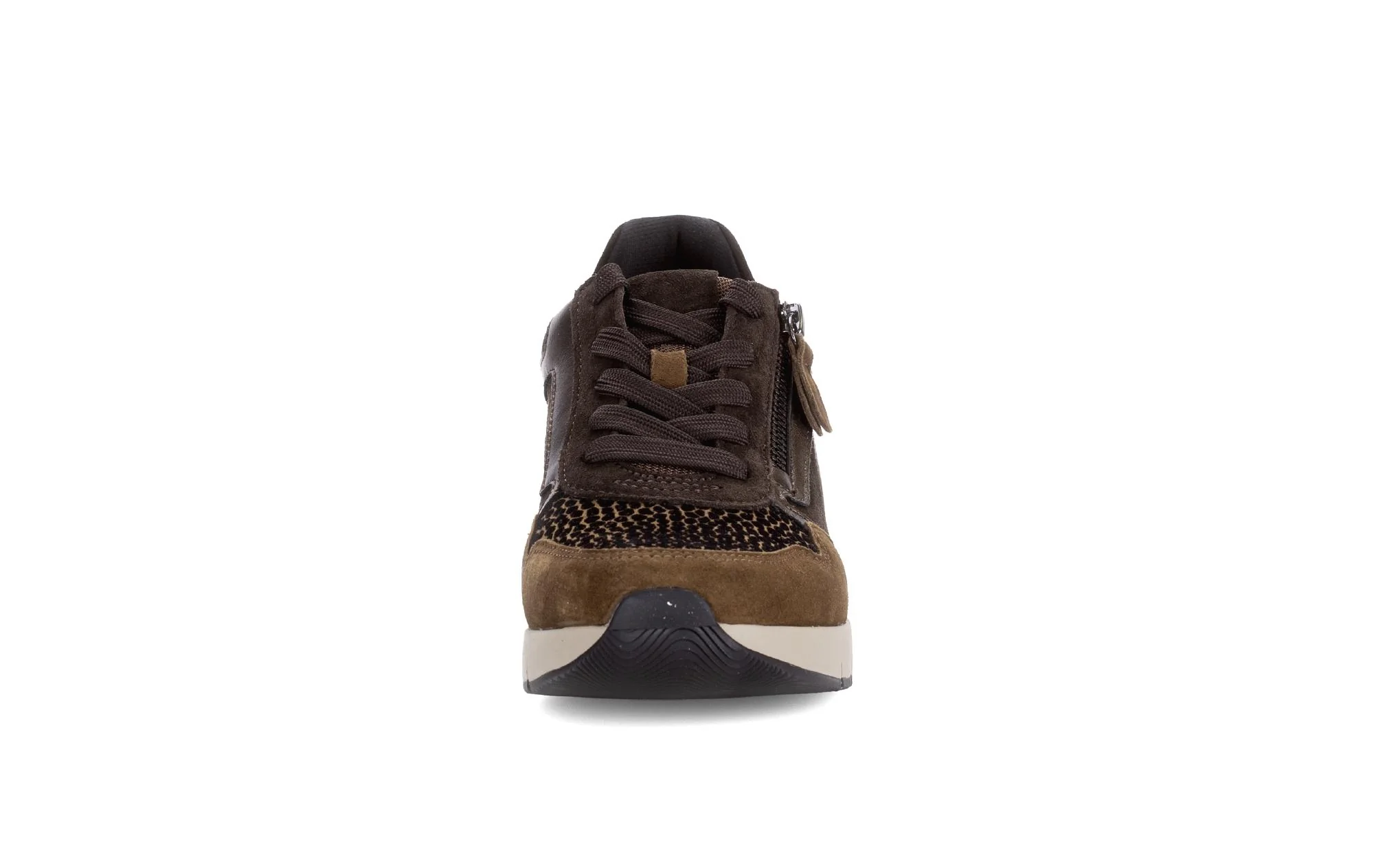 Baskets noires et marron en nubuck - Image 5