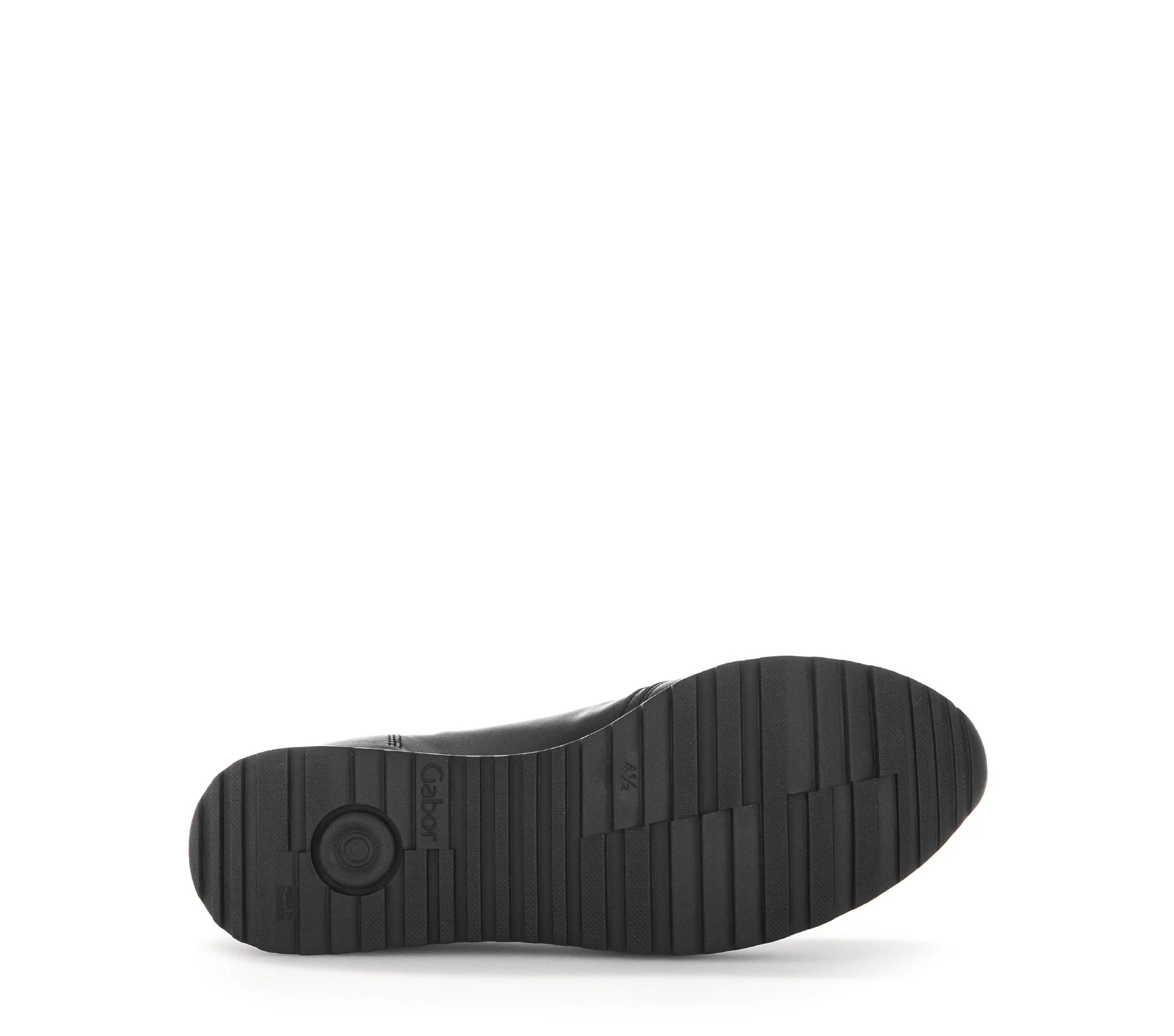 Baskets noires en cuir lisse - Image 7