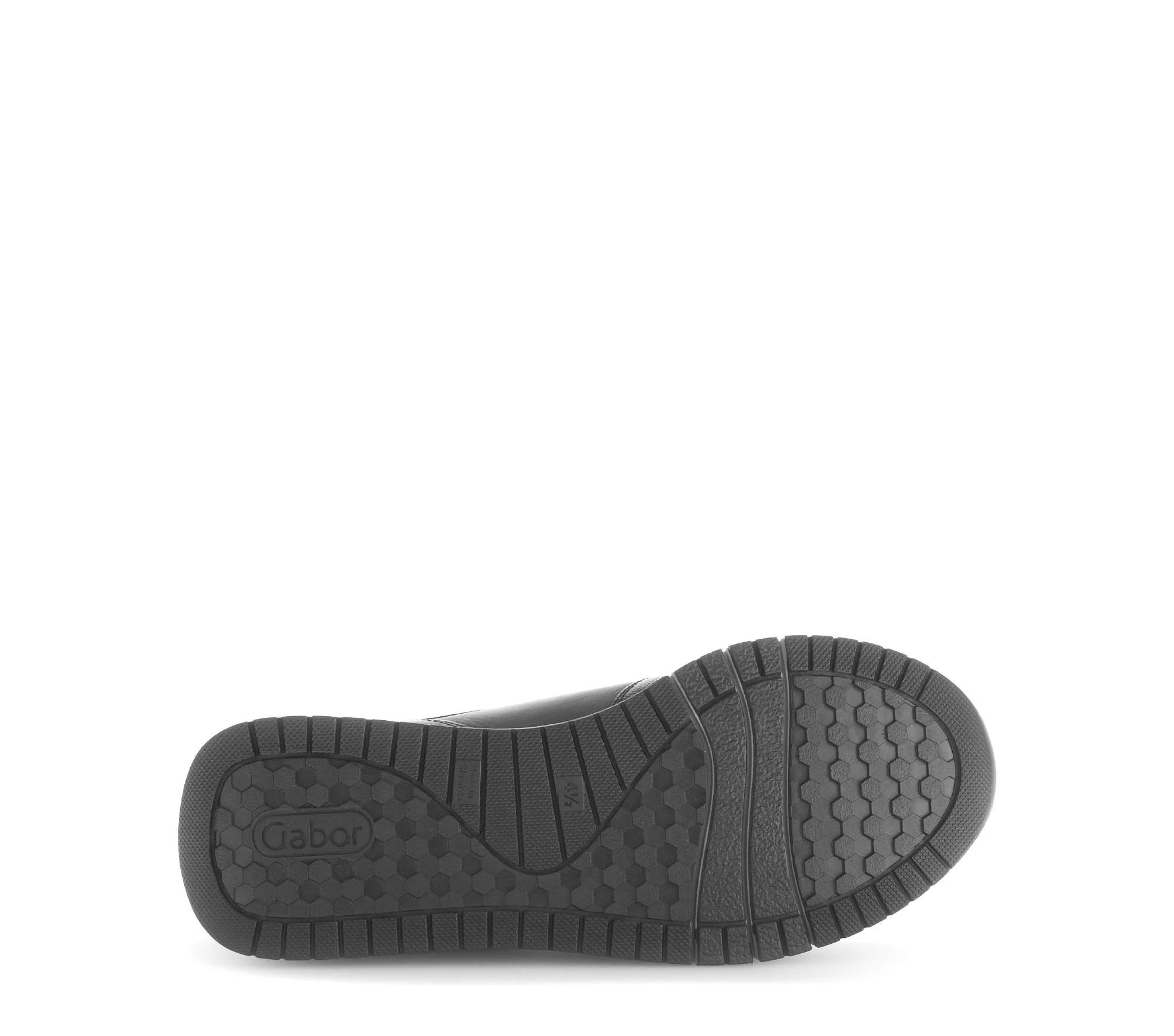 Baskets noires en cuir lisse - Image 7