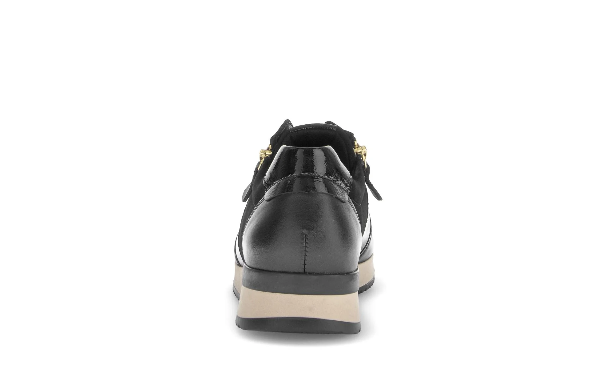 Baskets noires en cuir et nubuck - Image 4