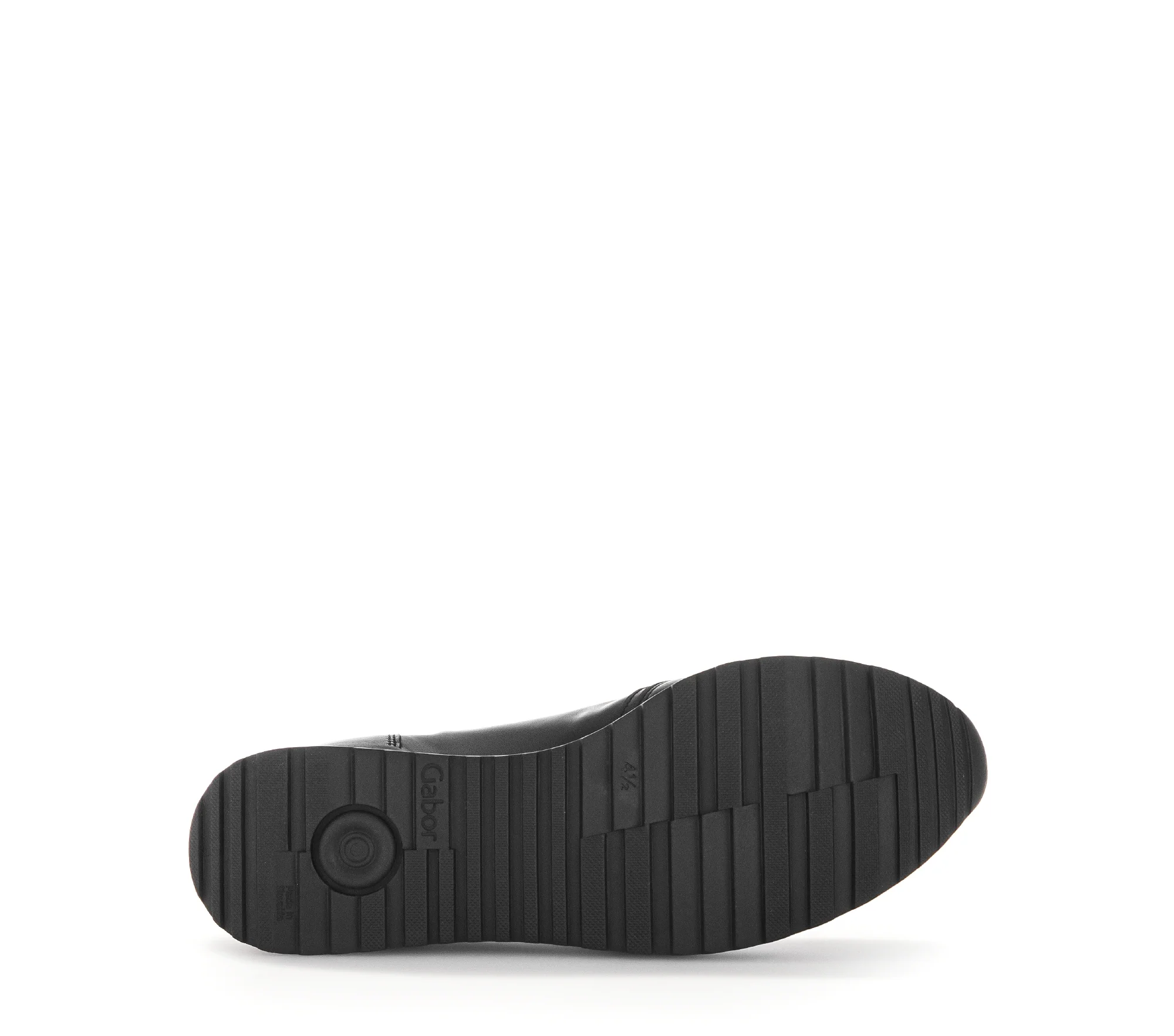 Baskets noires en cuir lisse - Image 6