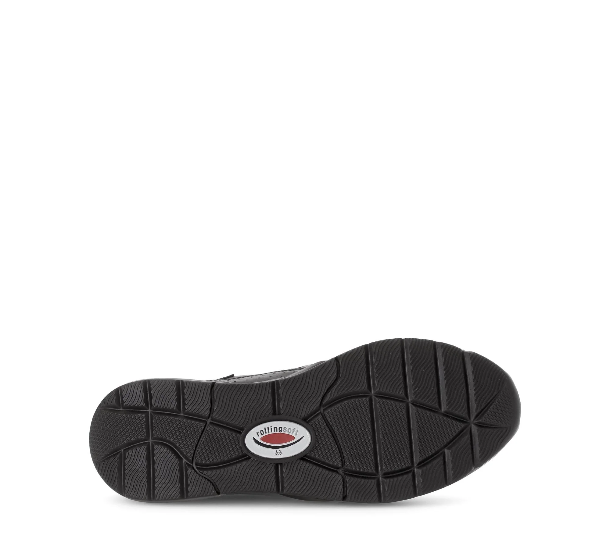 Baskets noires en cuir lisse - Image 7