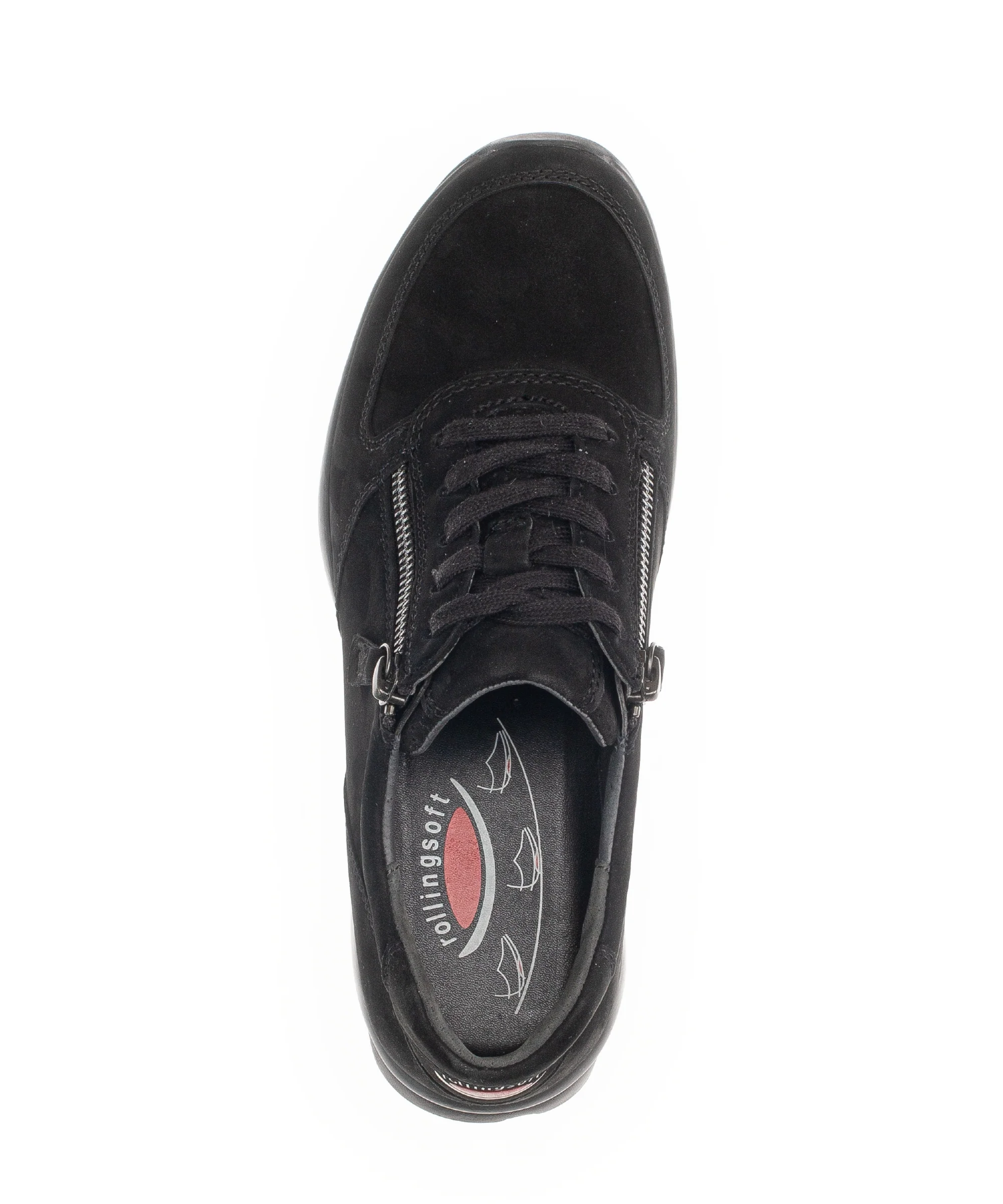 Baskets noires en nubuk - Image 6