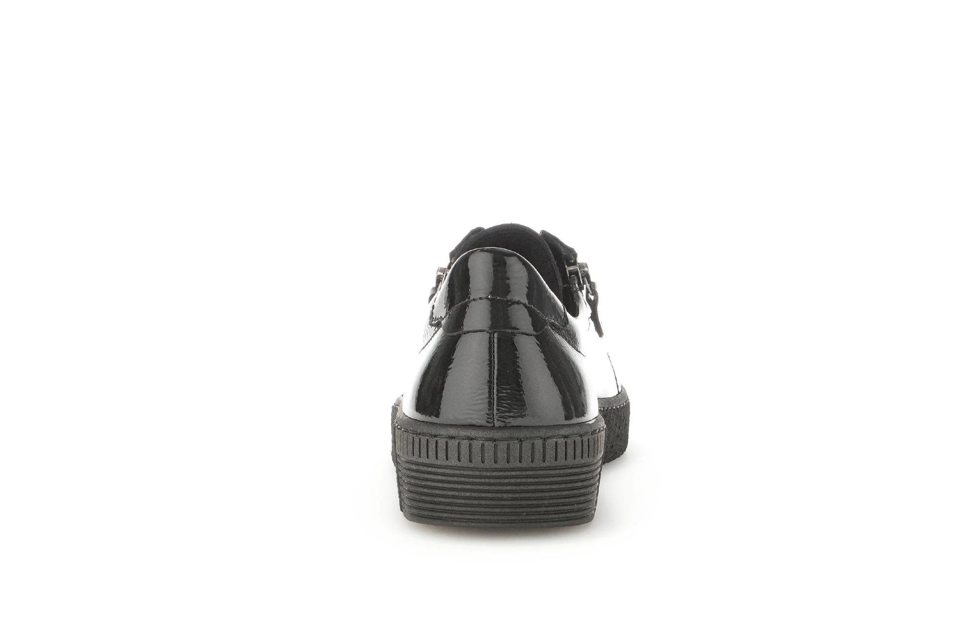 Baskets noires en cuir vernis - Image 4