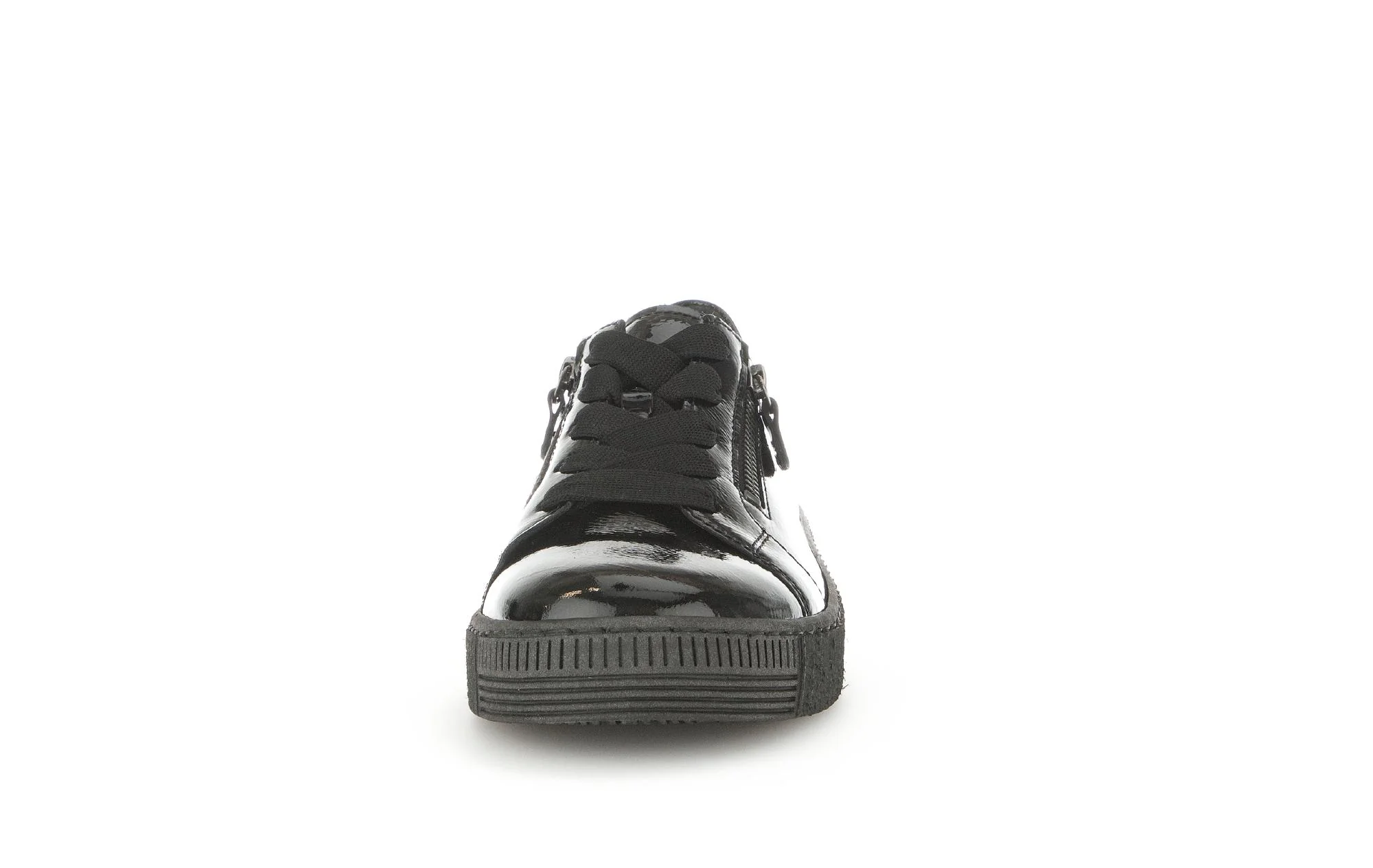 Baskets noires en cuir vernis - Image 5
