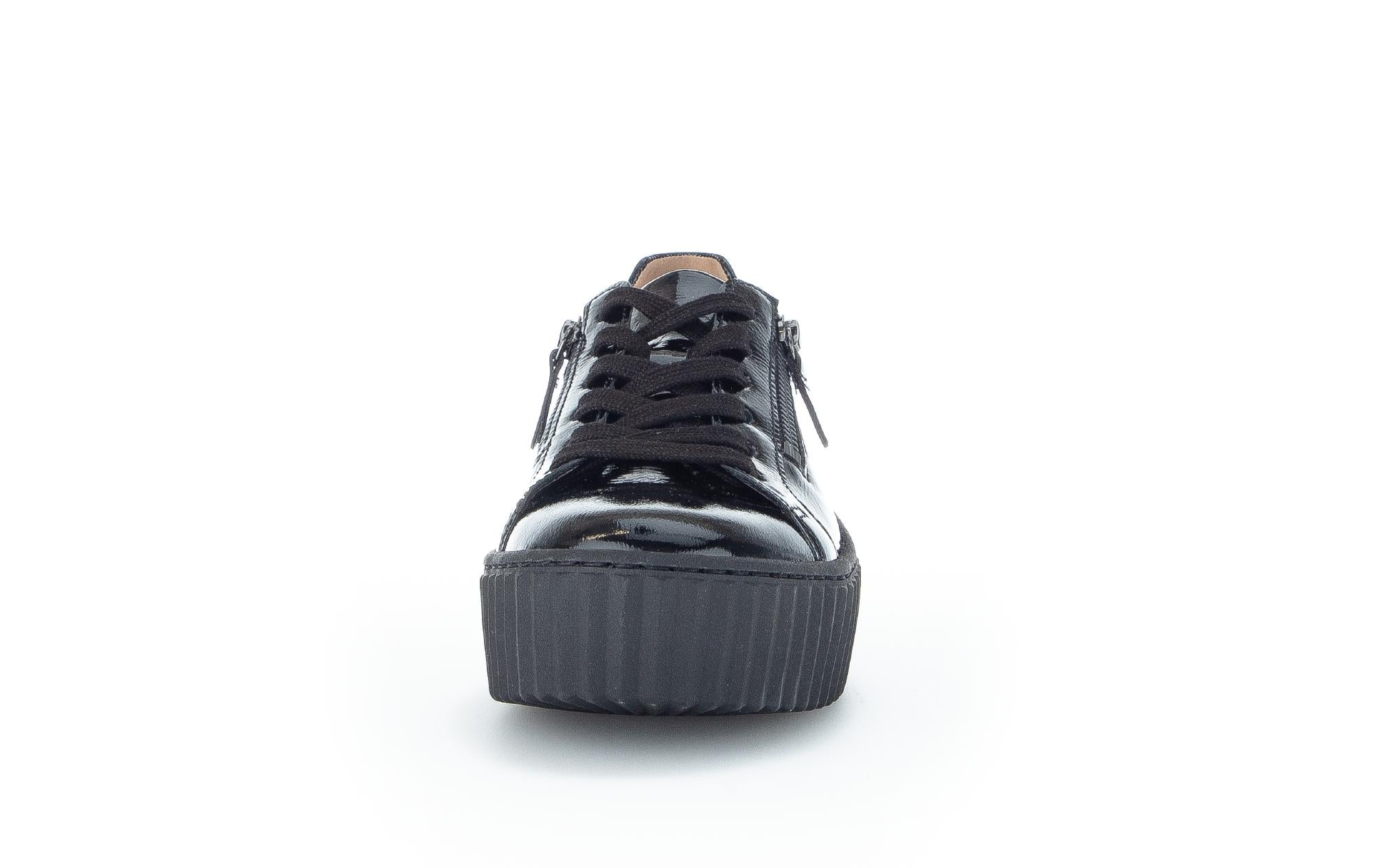 Baskets noires en cuir vernis - Image 5