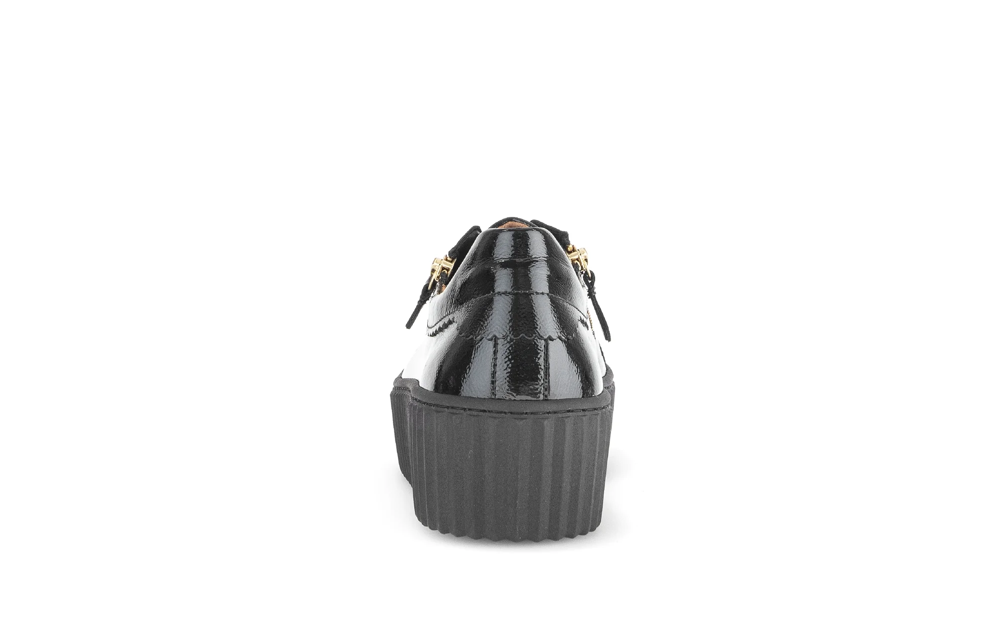Baskets noires en cuir vernis - Image 5