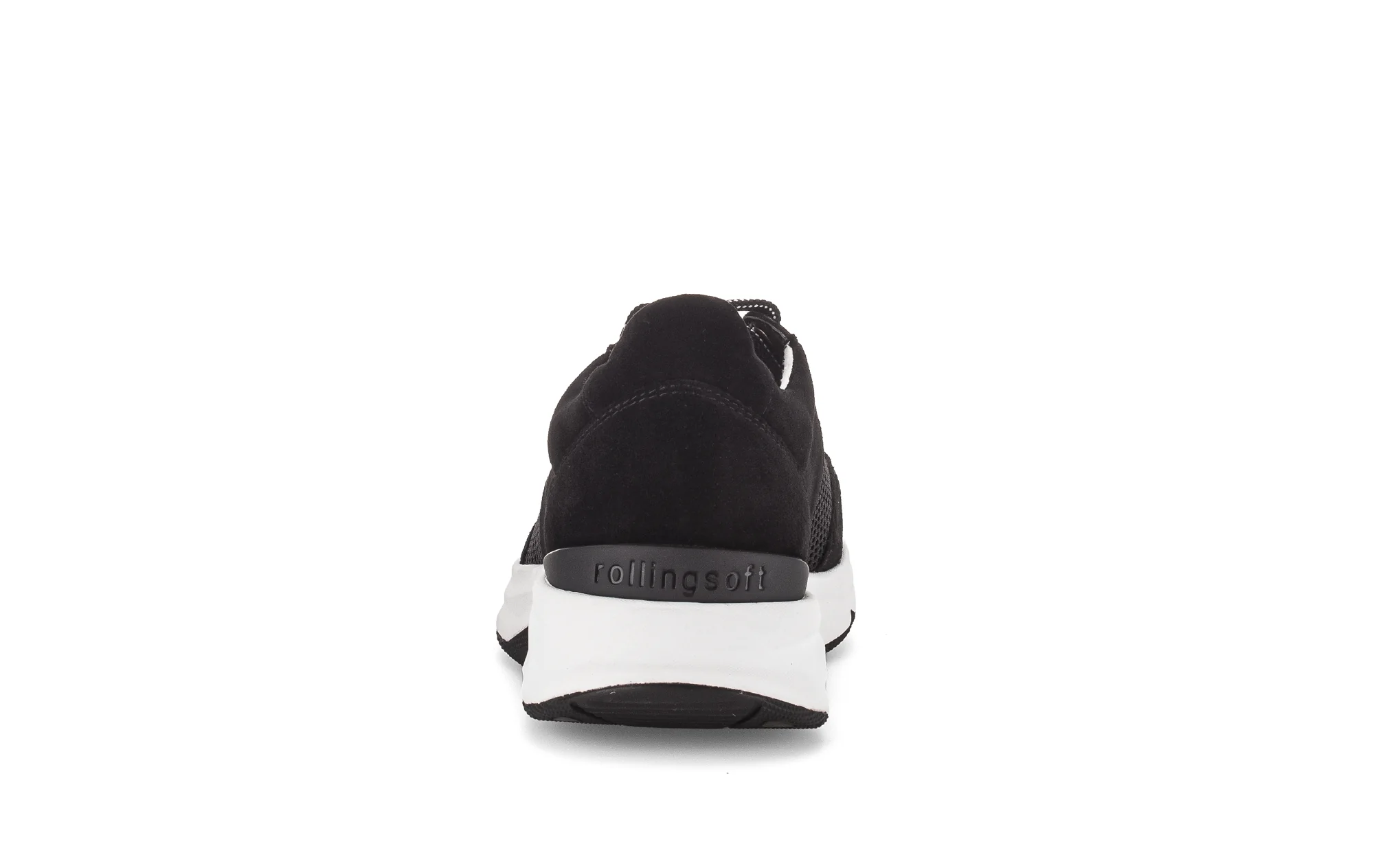 Baskets noires en textile - Image 4