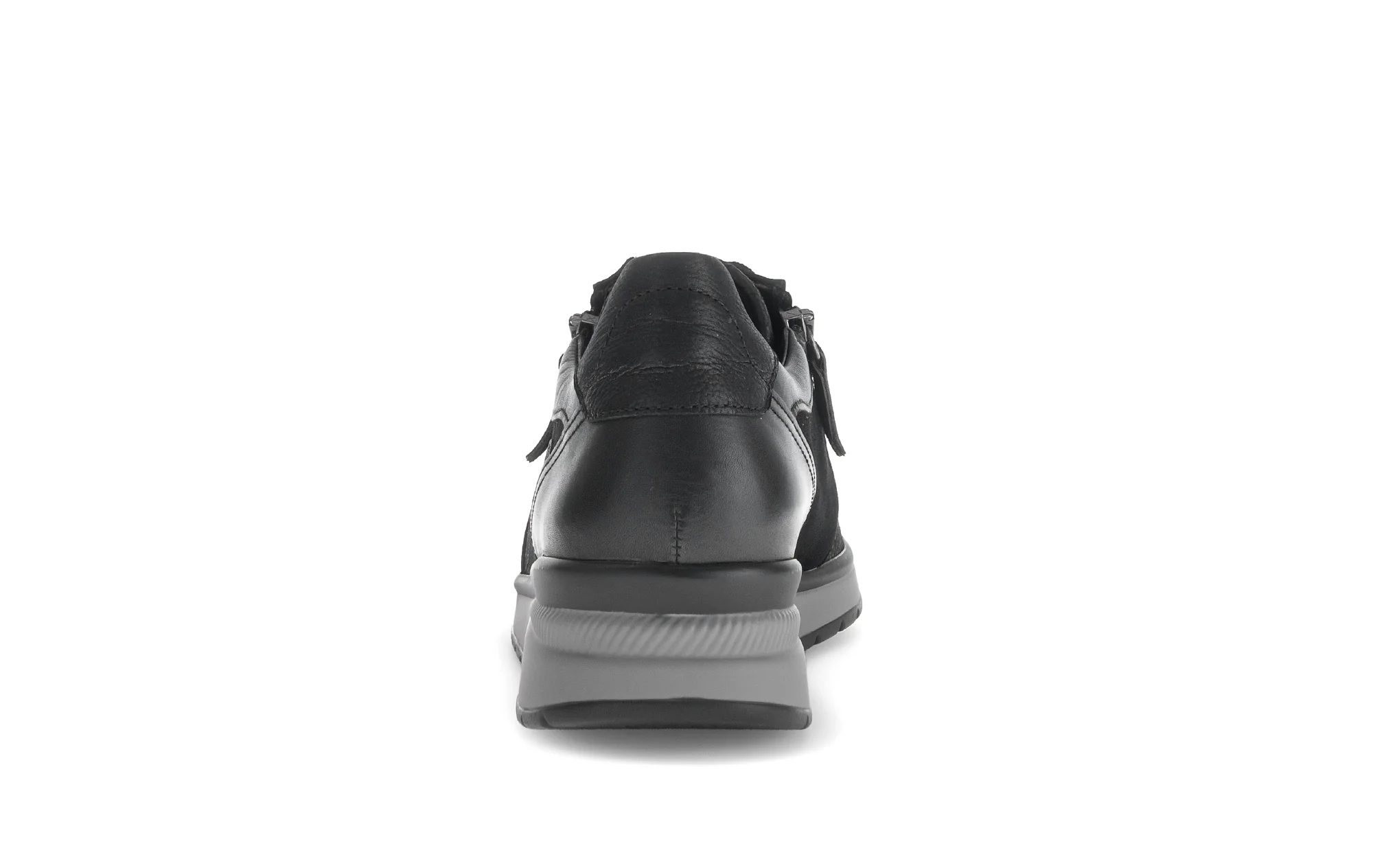 Baskets noires en Textile et Nubuck (adaptées Hallux Valgus) - Image 4