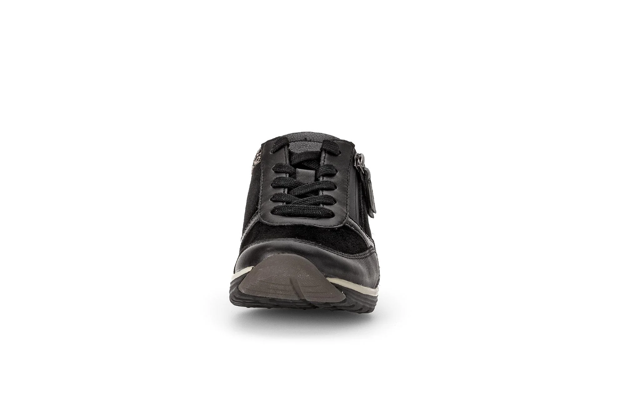 Baskets Rolling Soft noires en Cuir et Nubuck - Image 5