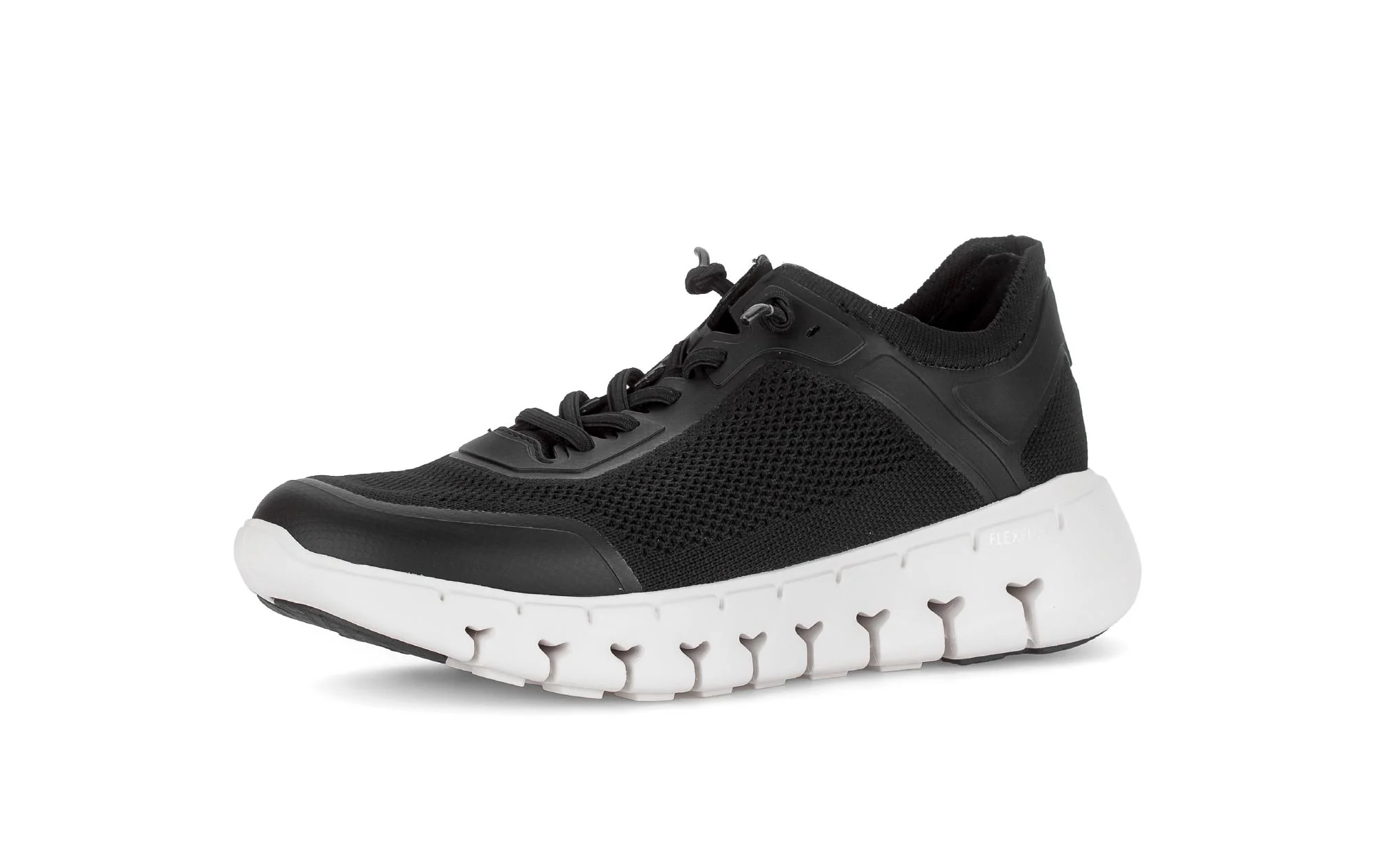 Baskets noires en textile - Image 6