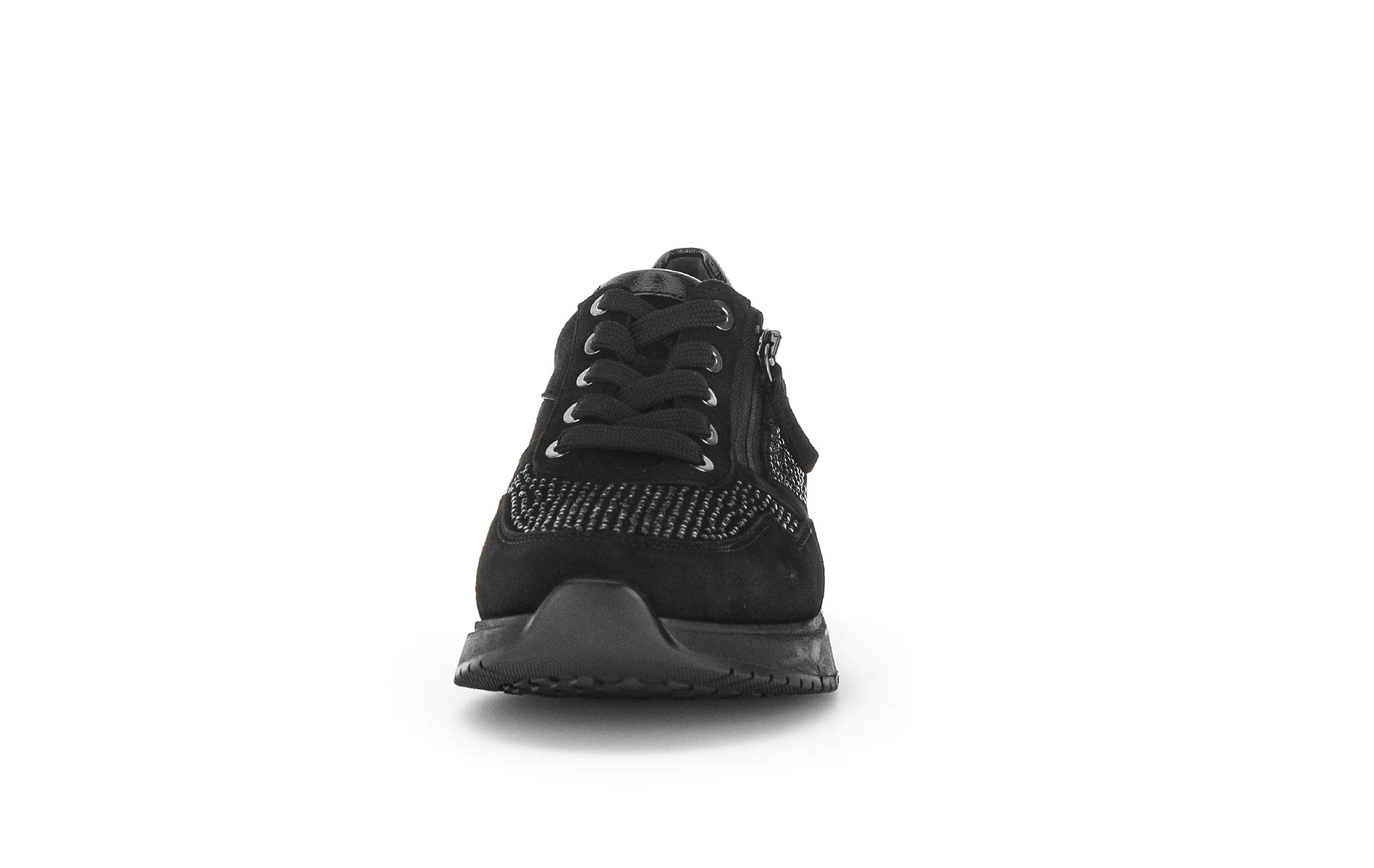 Baskets noires en velours - Image 5