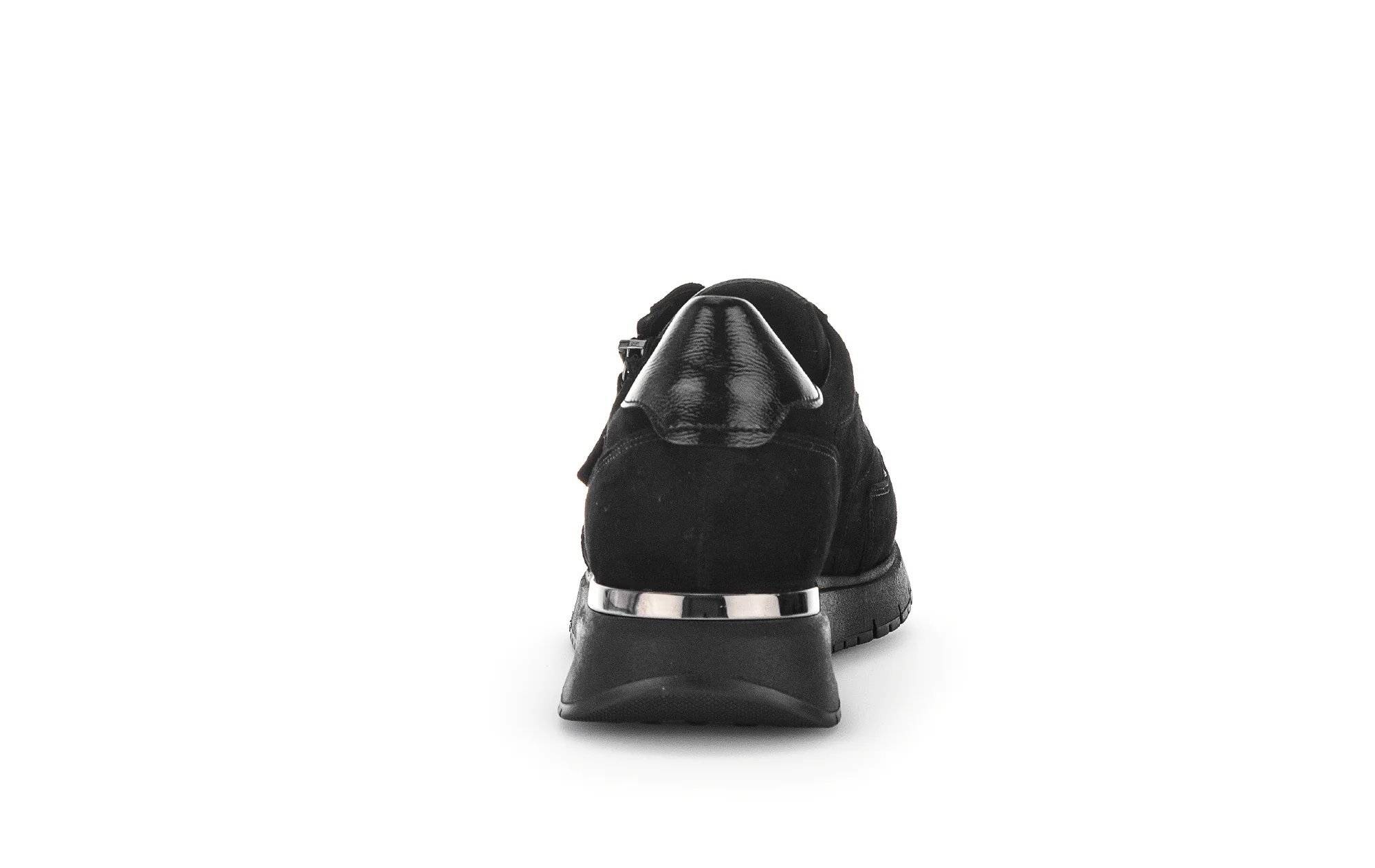 Baskets noires en velours - Image 6