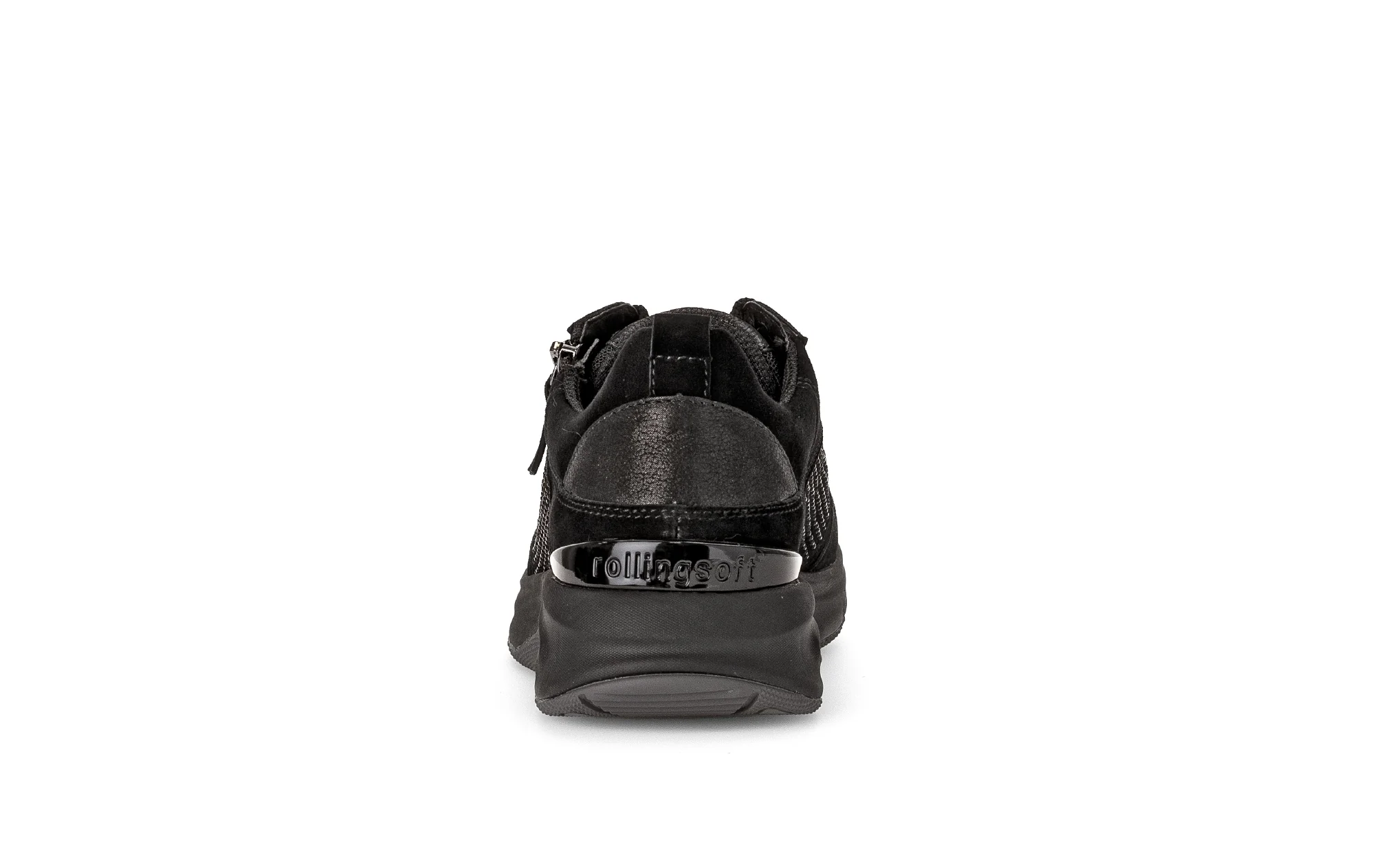 Baskets noirs en velours - Image 5