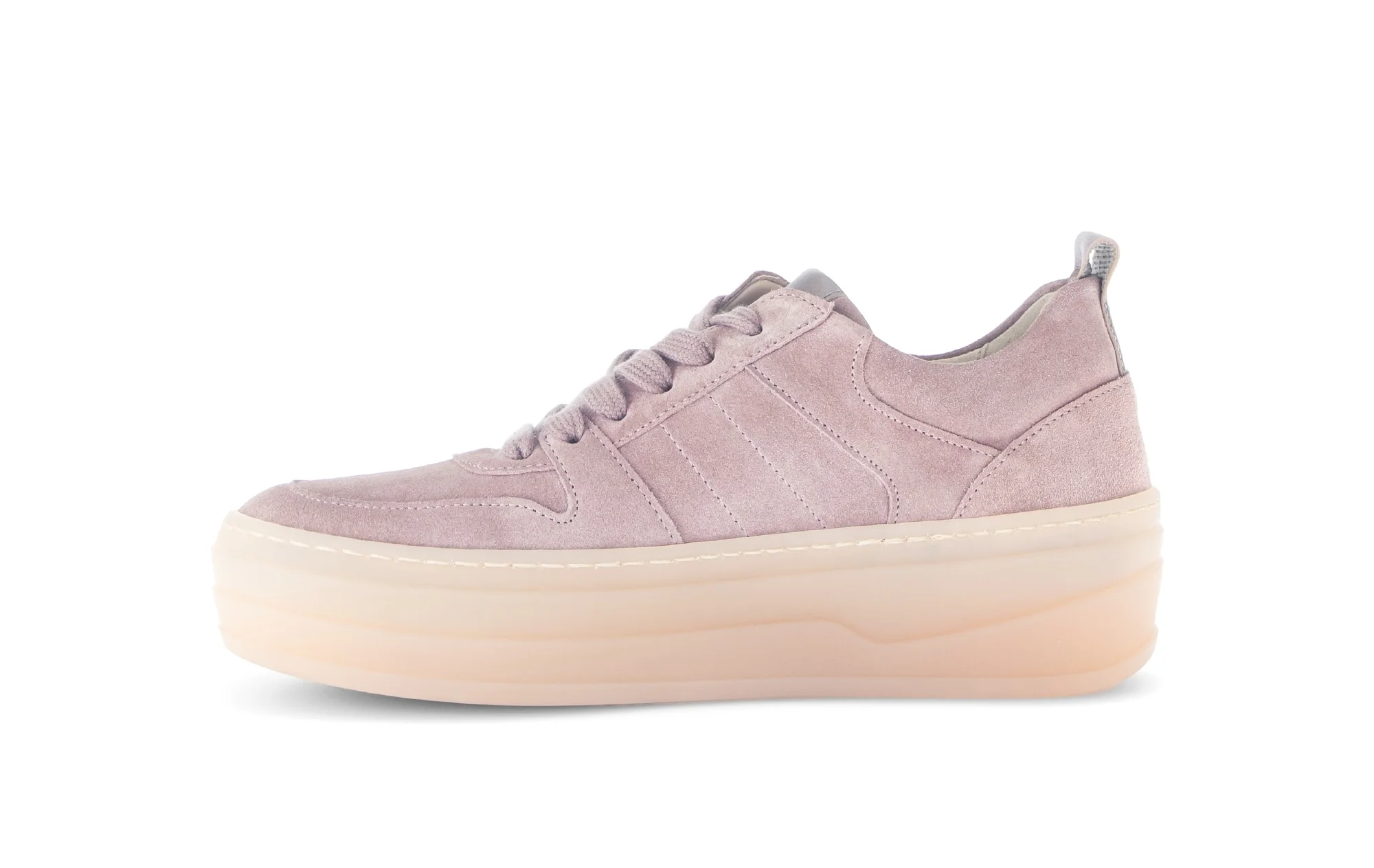 Baskets roses en velours - Image 2