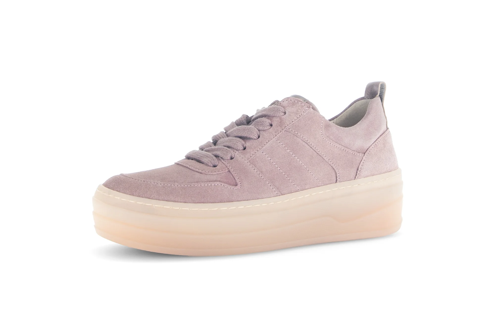 Baskets roses en velours - Image 6