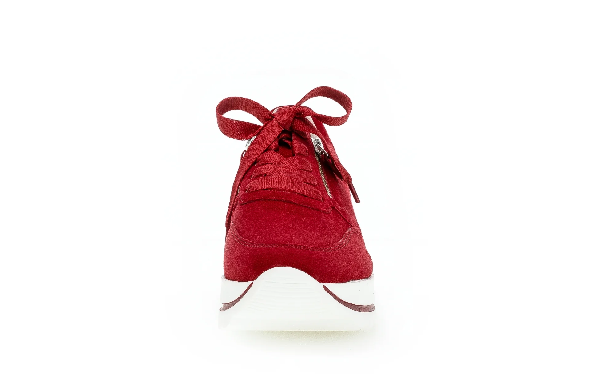 Baskets rouges en cuir - Image 4