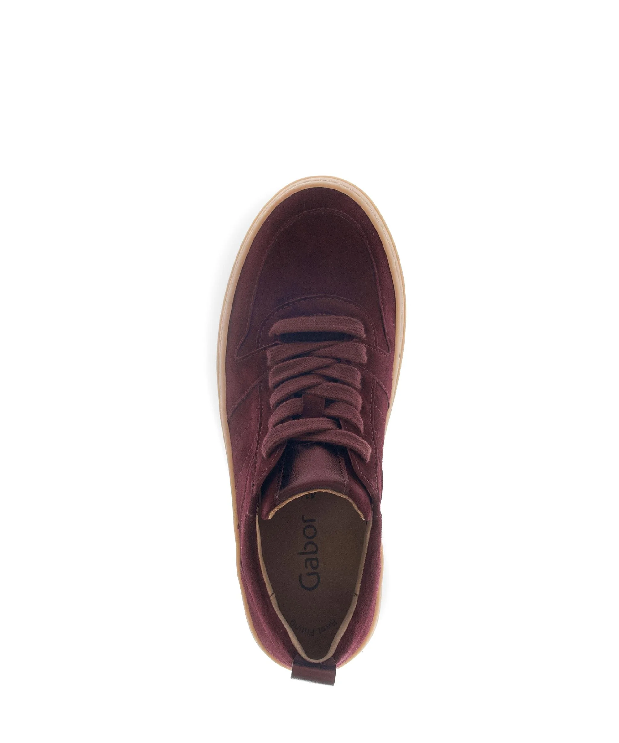 Baskets rouges en cuir - Image 3