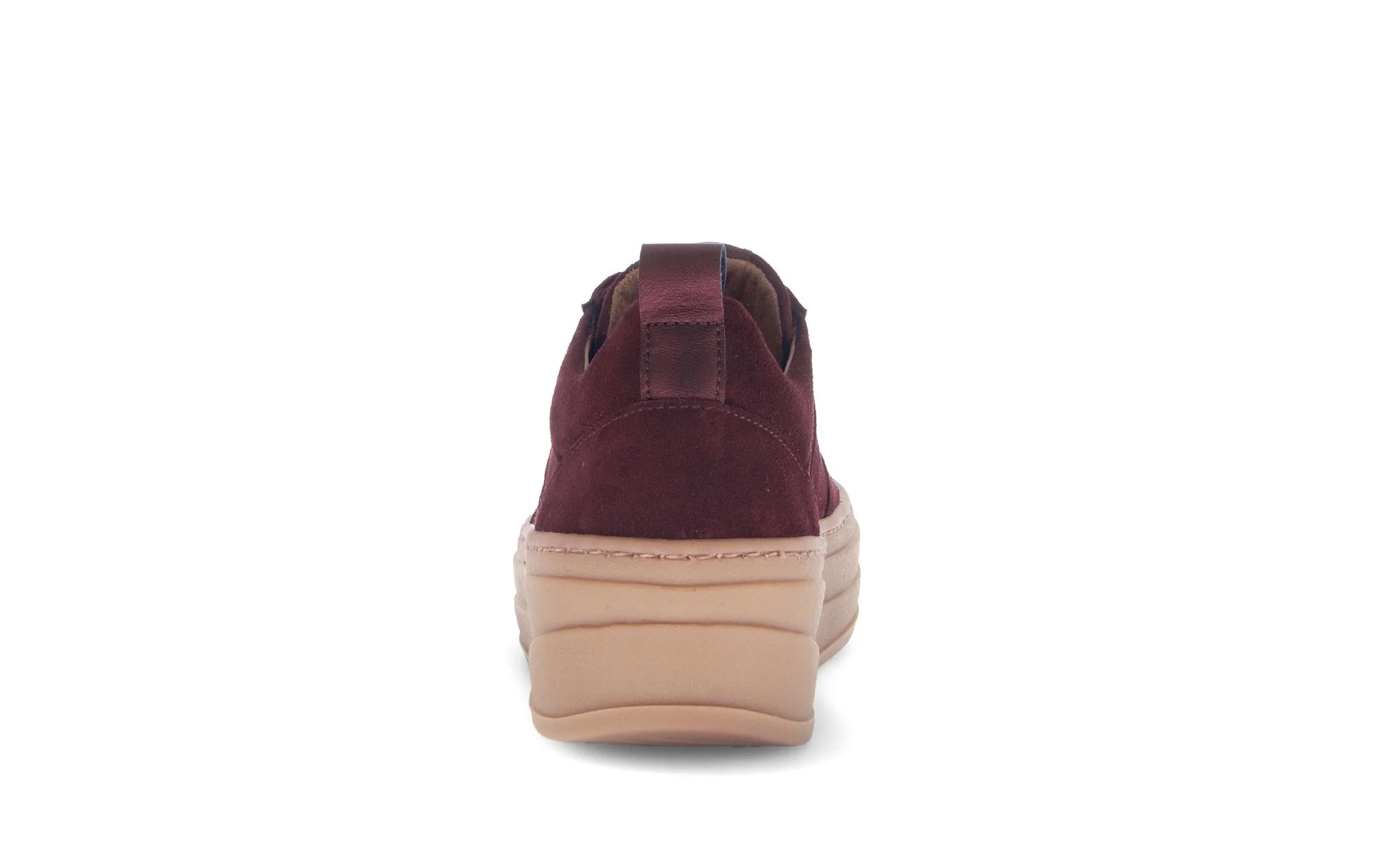 Baskets rouges en cuir - Image 4