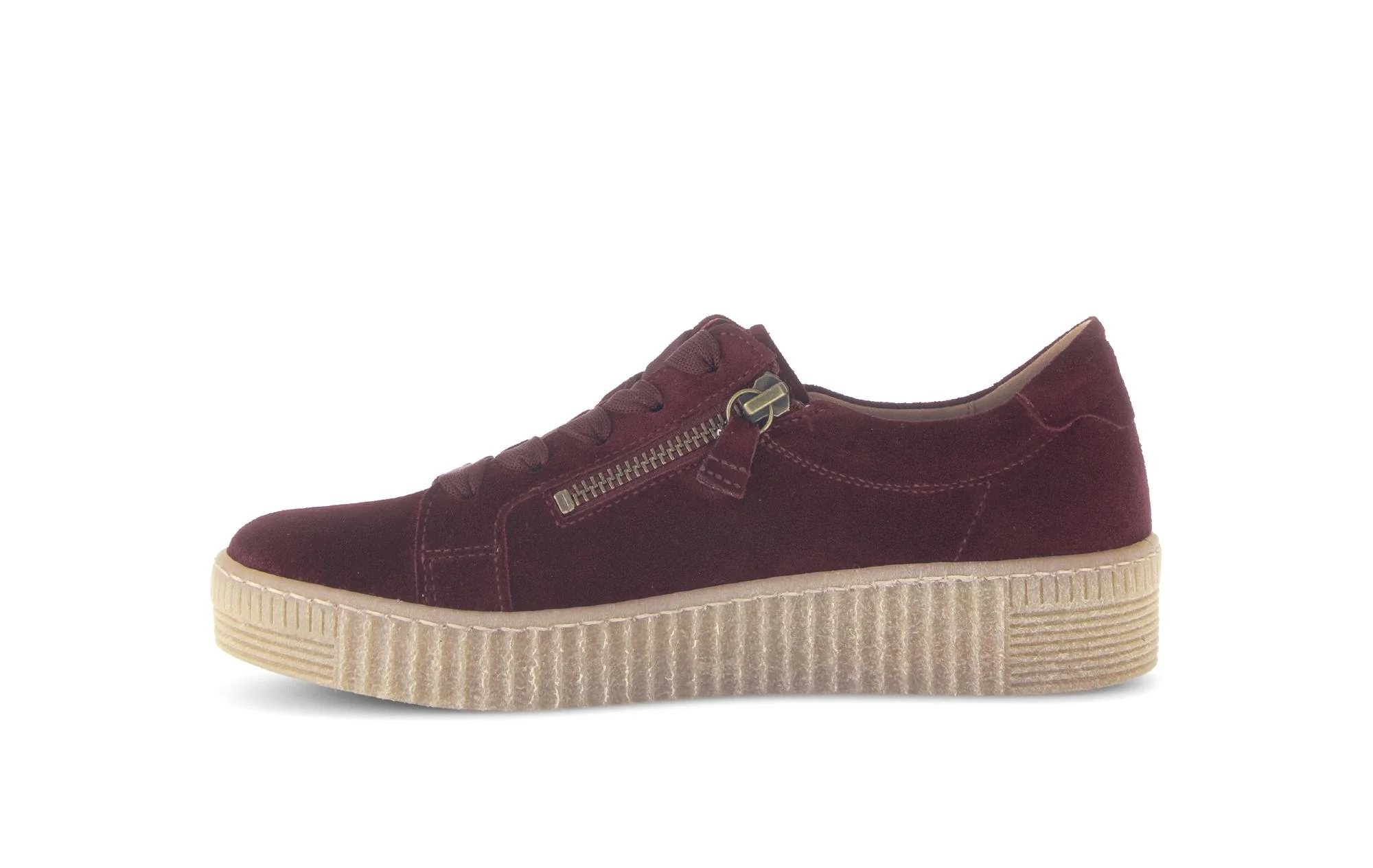 Baskets rouges en Nubuck - Image 2