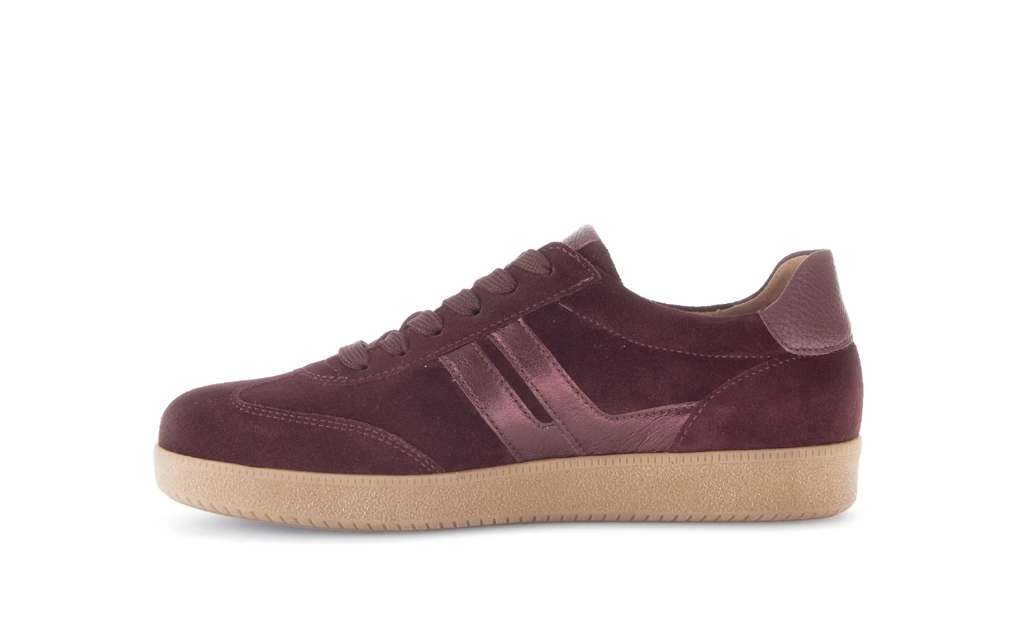 Baskets rouges en nubuck - Image 2