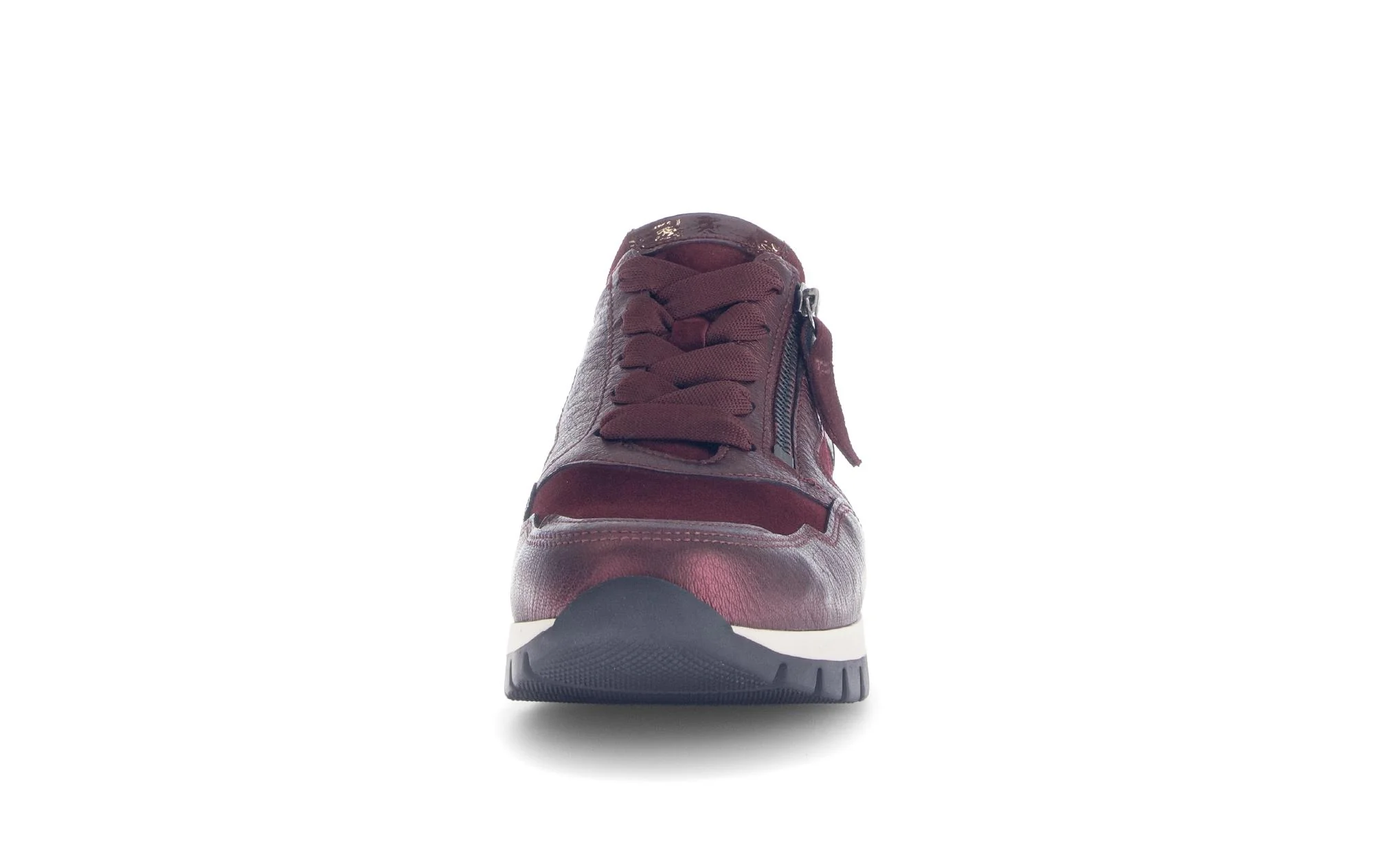 Baskets rouges en cuir - Image 5