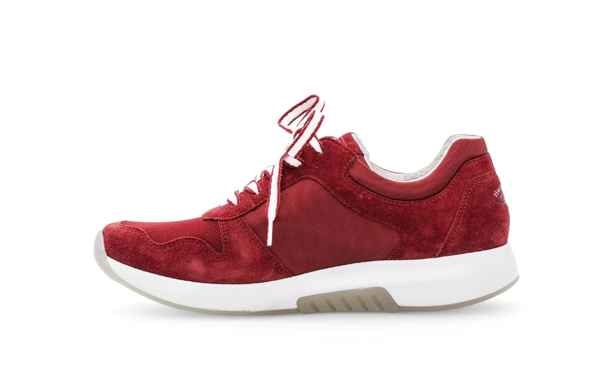 Baskets rouges en cuir - Image 2