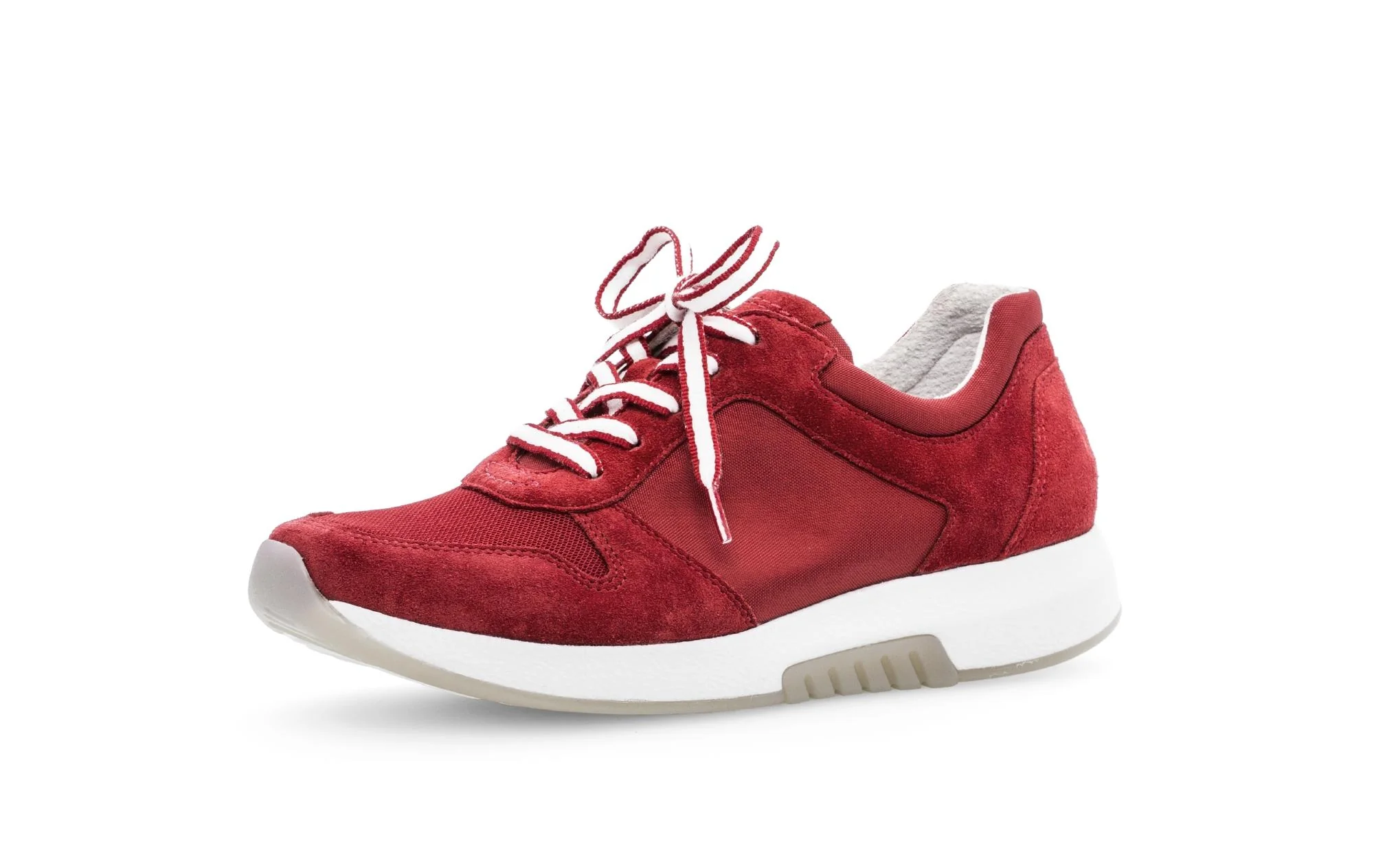 Baskets rouges en cuir - Image 6