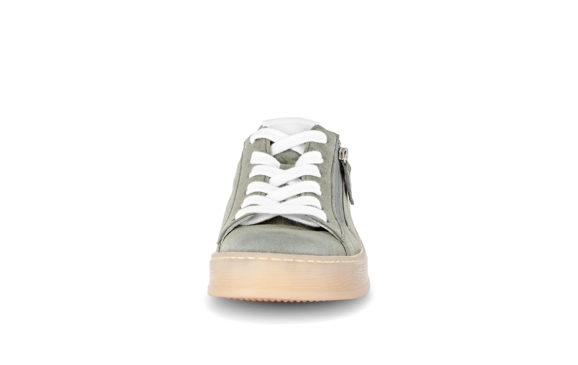 Baskets vert d’eau en cuir - Image 5