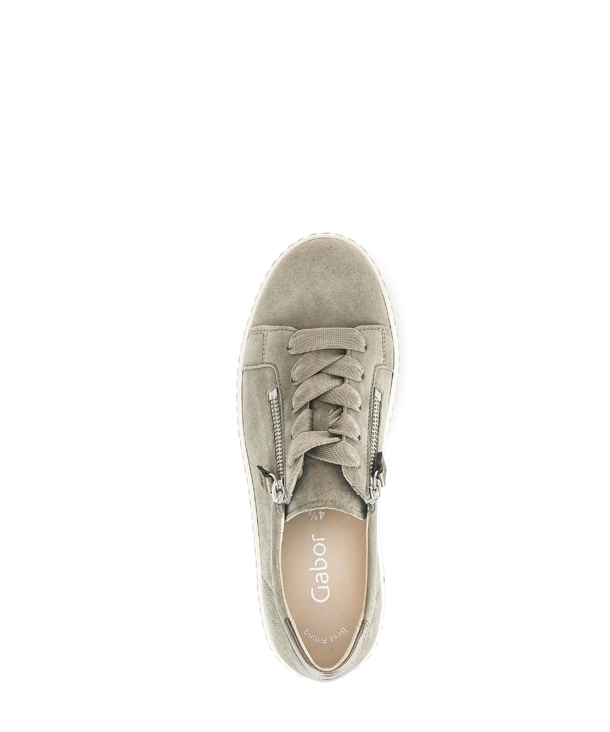 Baskets vertes en nubuck - Image 3