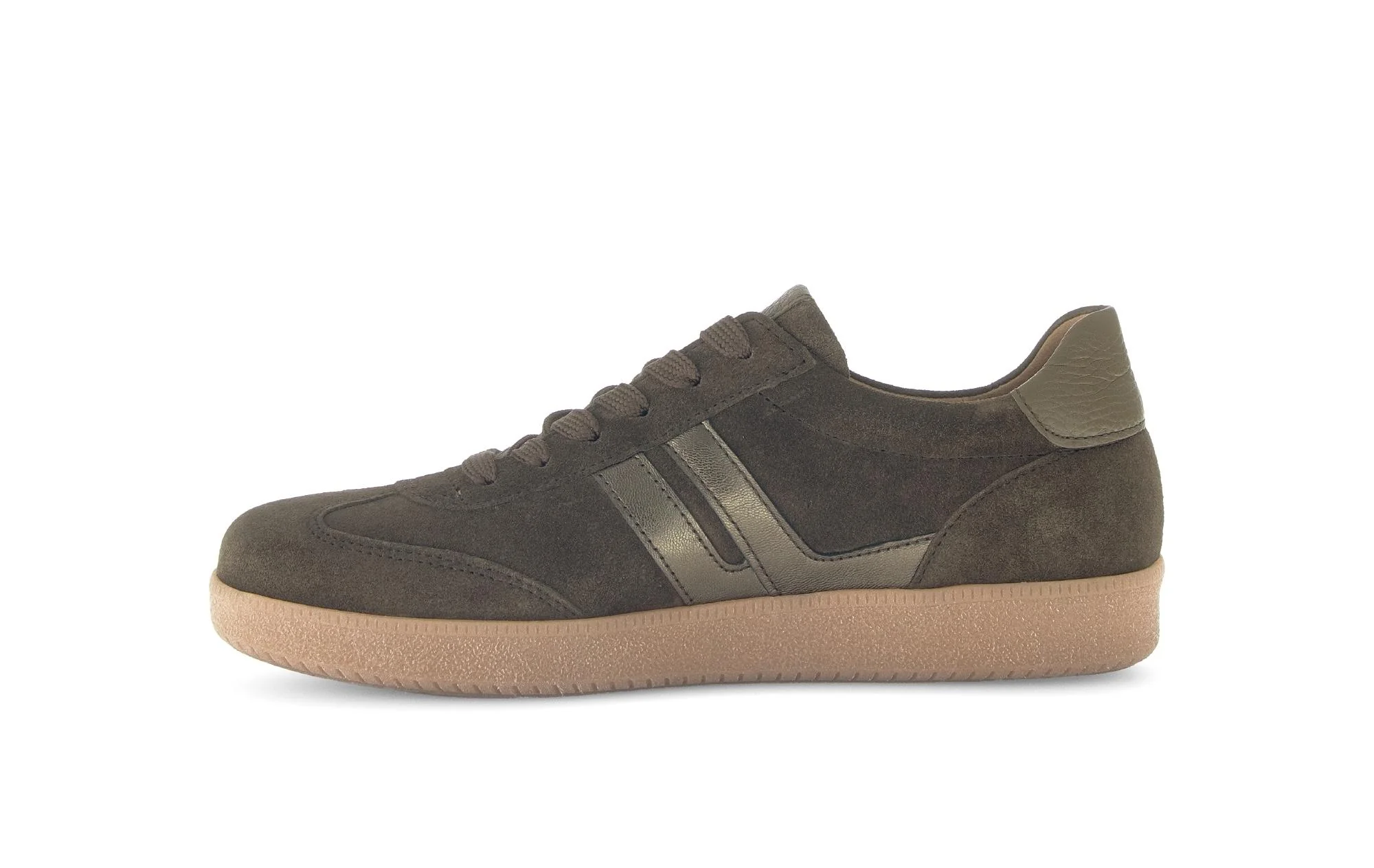 Baskets vertes en nubuck - Image 2