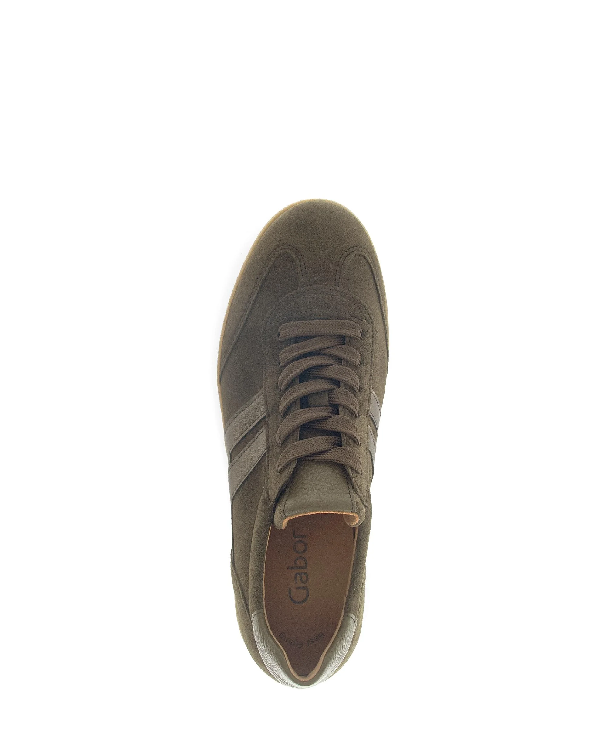 Baskets vertes en nubuck - Image 3