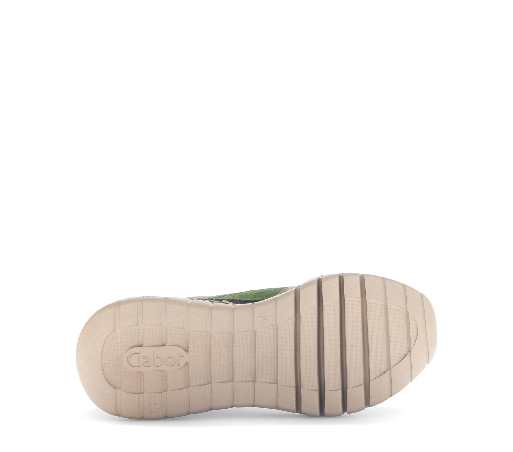 Baskets vertes en cuir lisse - Image 7