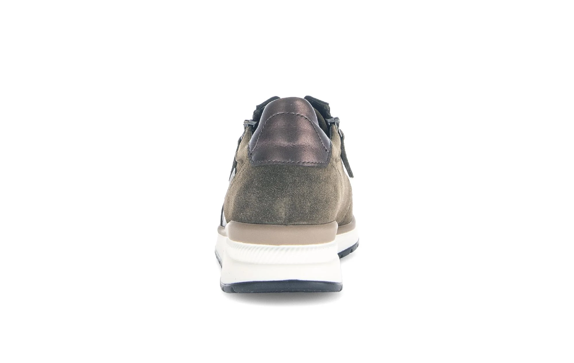 Baskets vertes en Textile et Nubuck (adaptées Hallux Valgus) - Image 4
