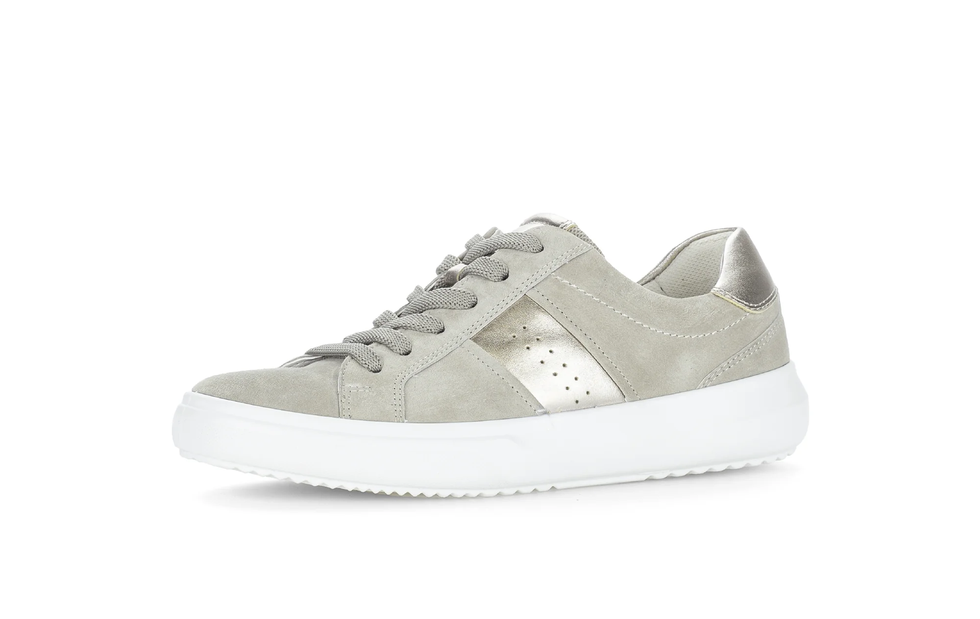 Baskets vertes en velours - Image 6
