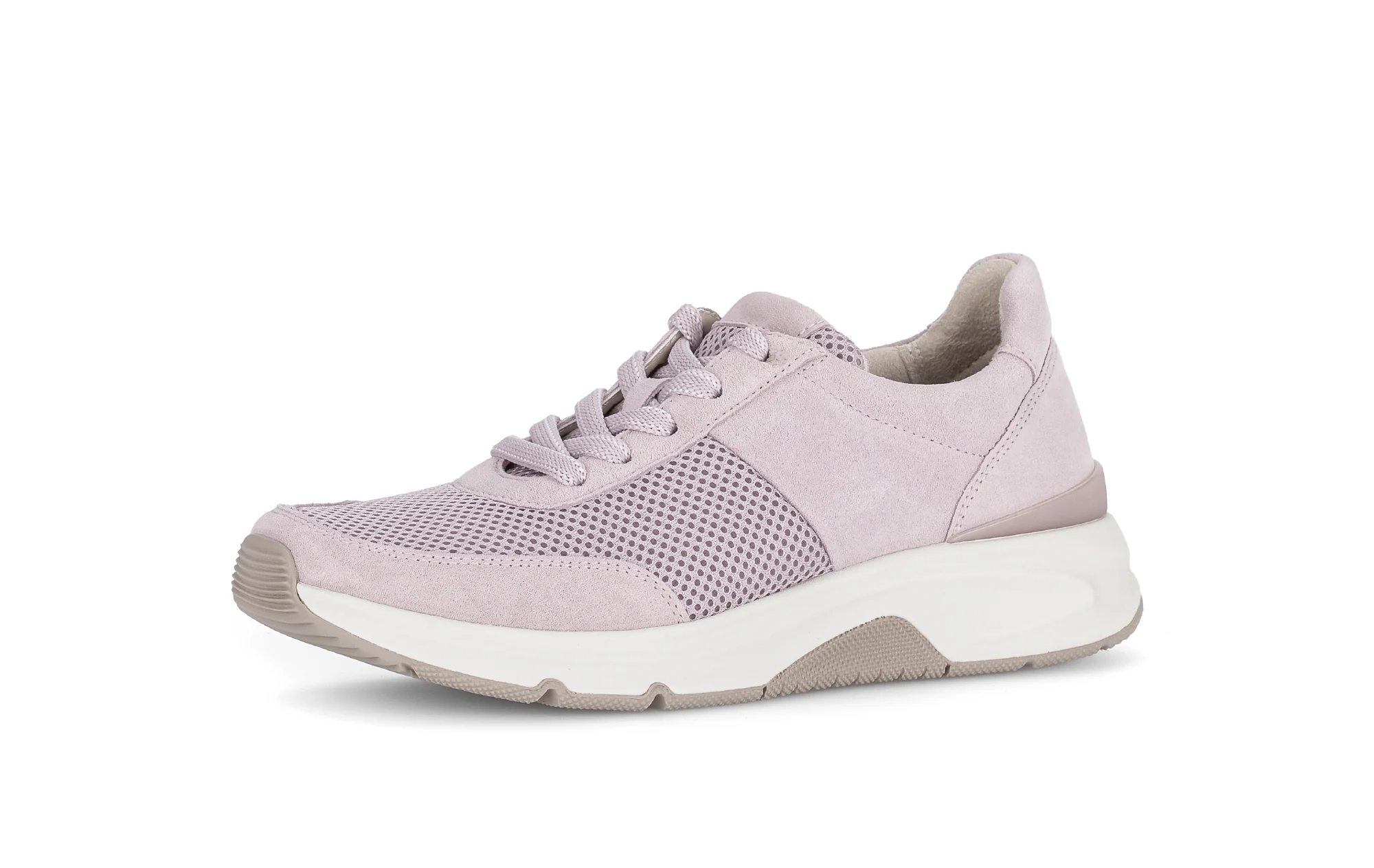 Baskets roses en nubuck et textile - Image 6