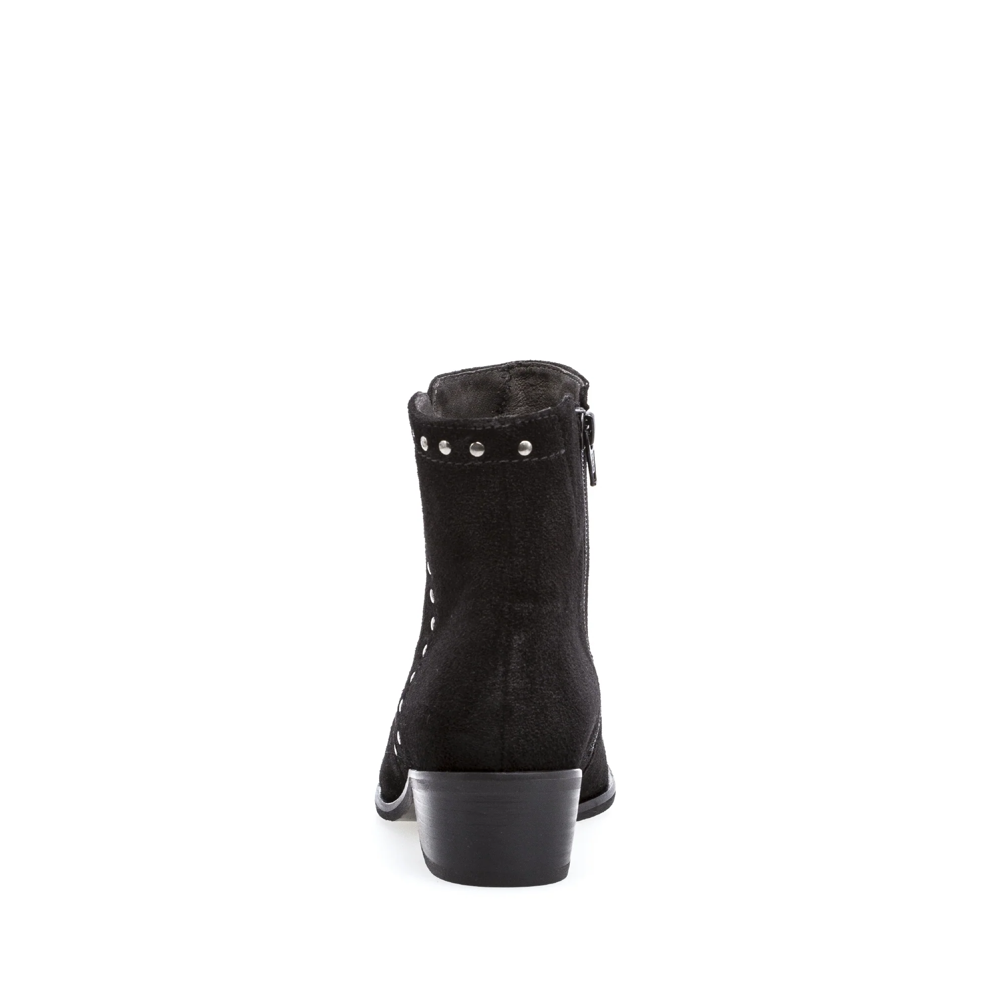 Boots noires en nubuck - Image 4