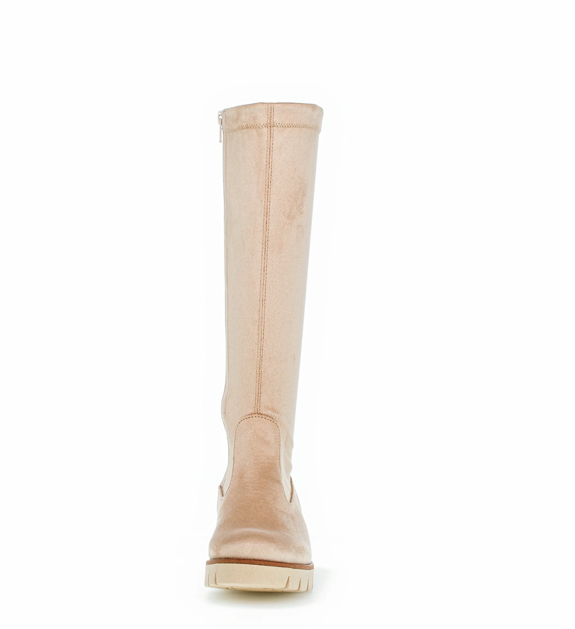 Bottes beiges en textile - Image 5
