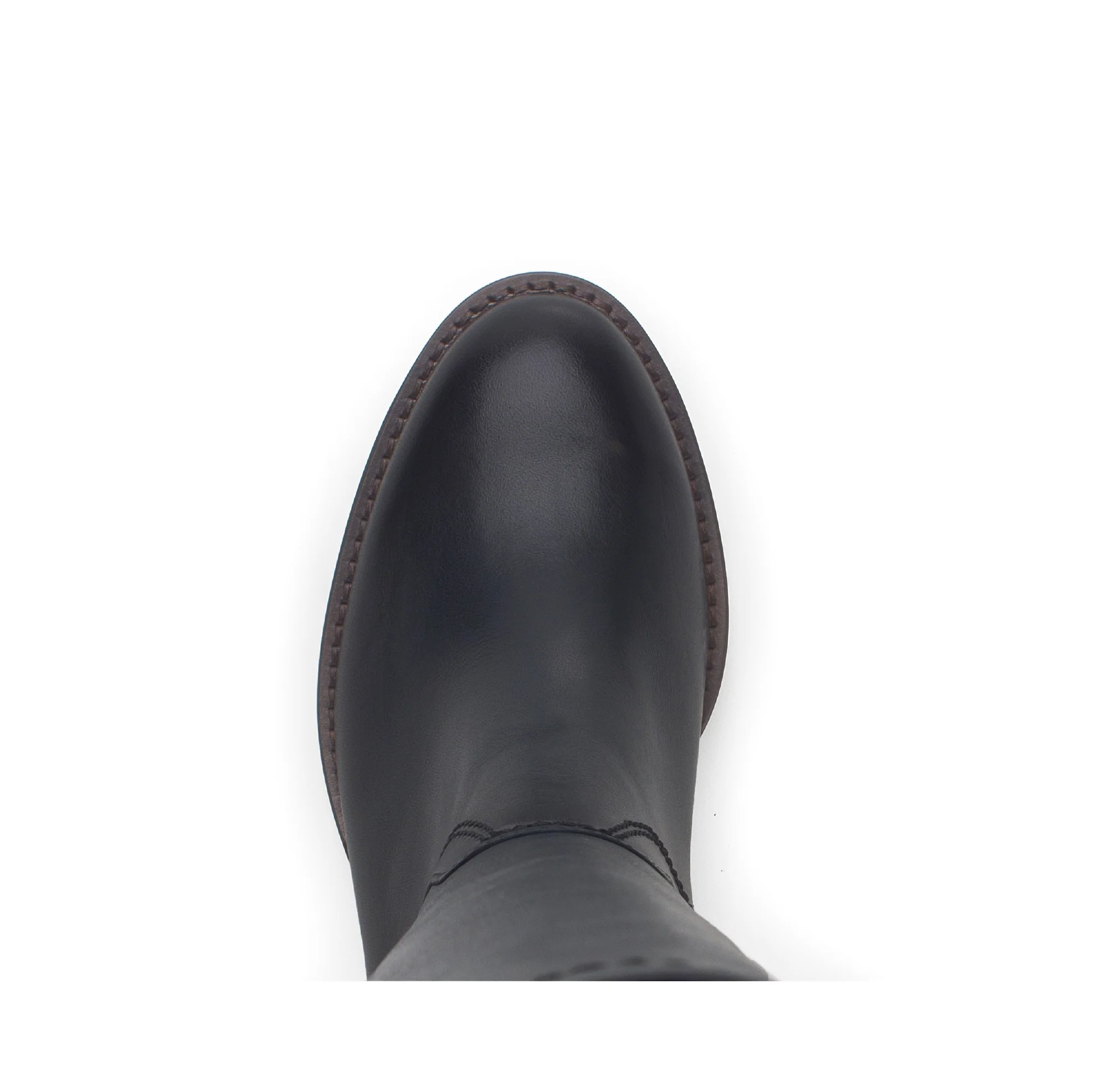 Bottes bleues en cuir - Image 3