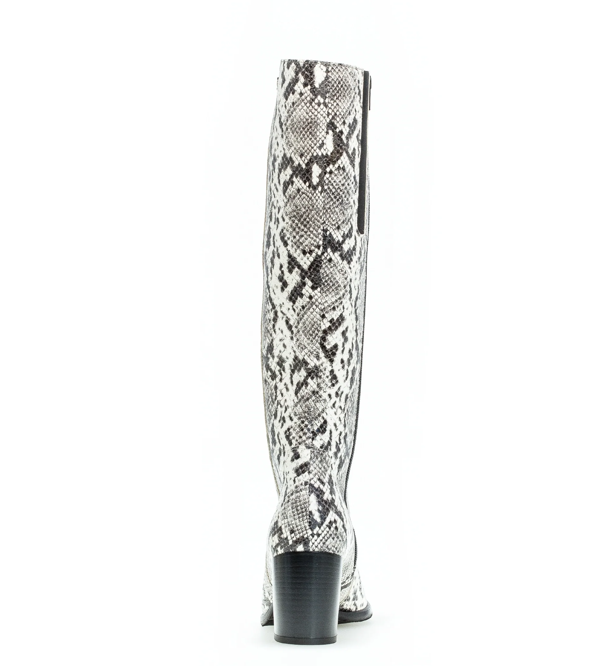Bottes grises en cuir - Image 4