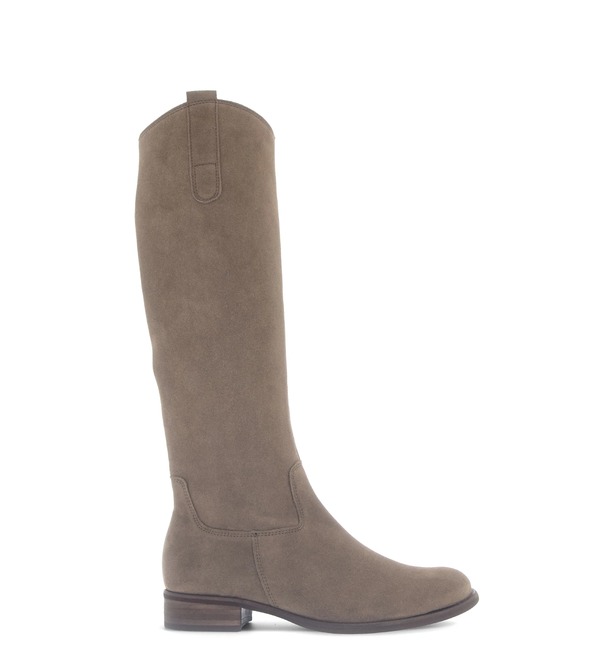 Bottes taupes en nubuck