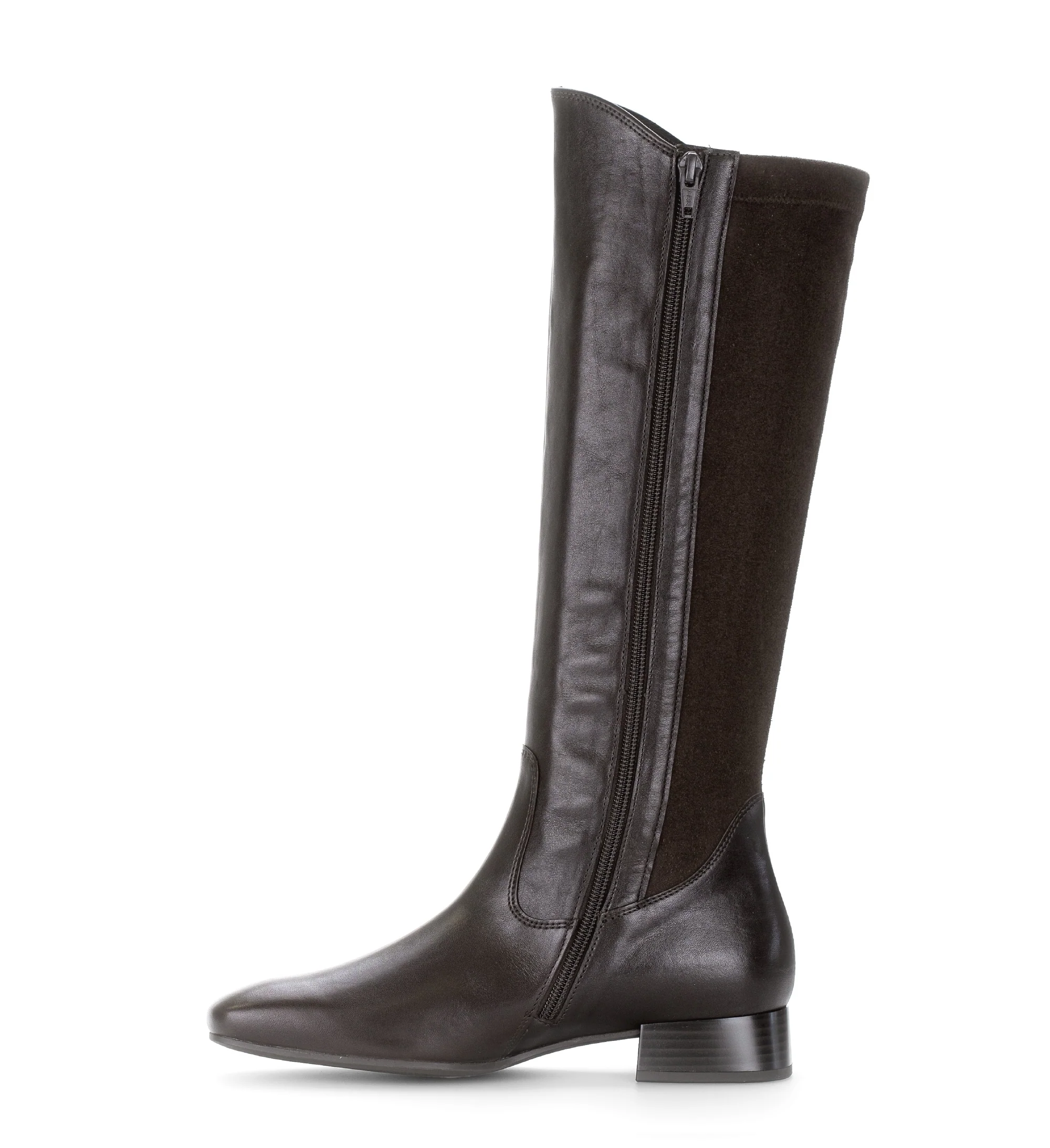 Bottes marron en cuir - Image 2