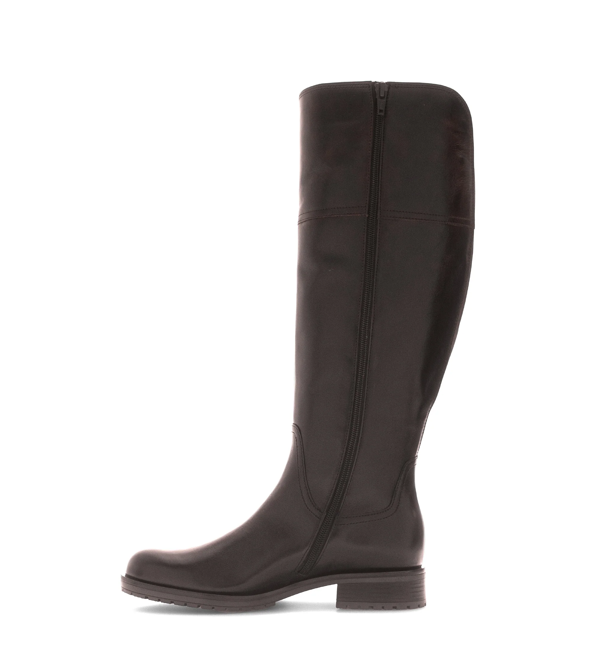Bottes marron en cuir - Image 2