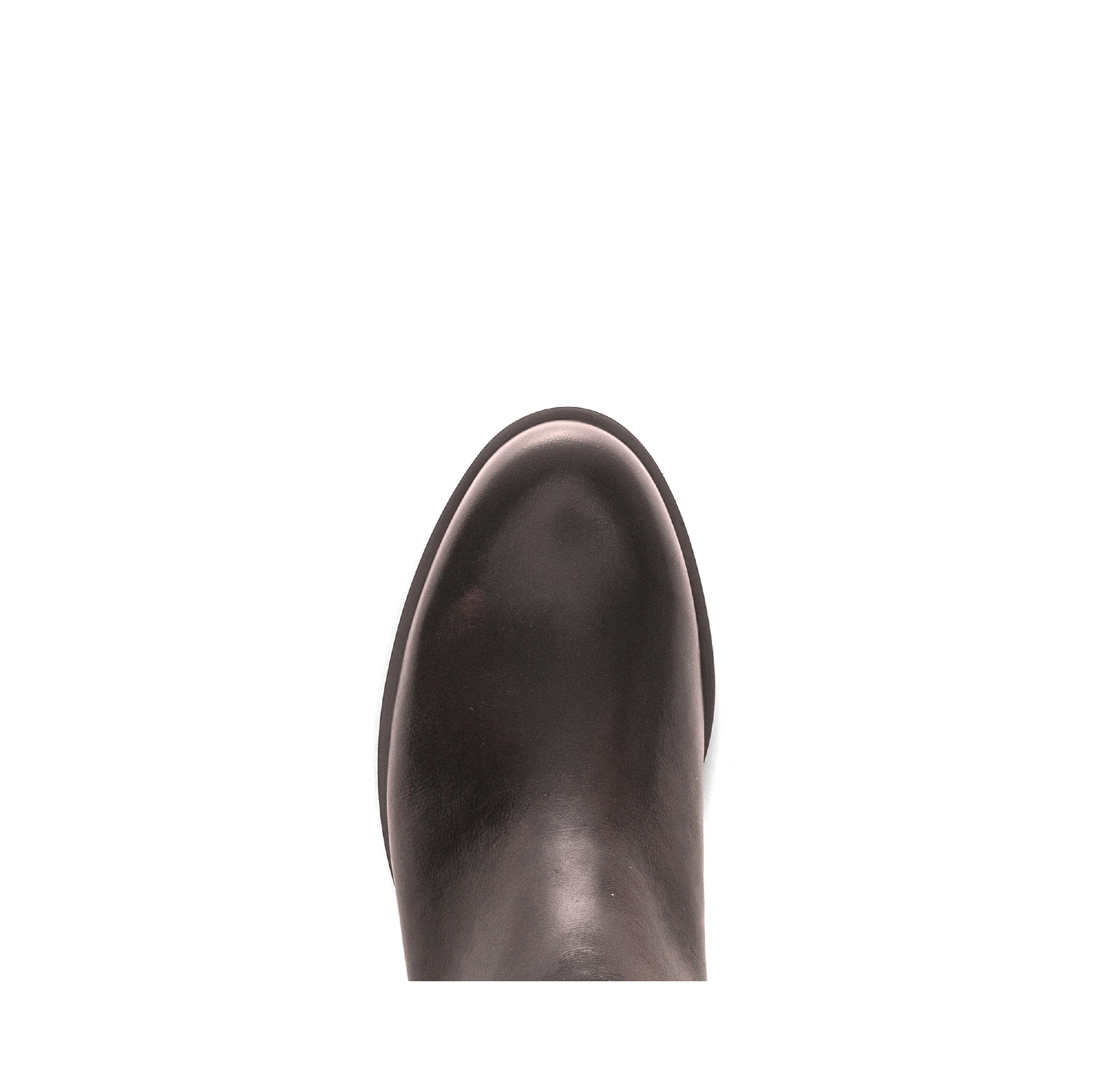 Bottes marron en cuir - Image 3