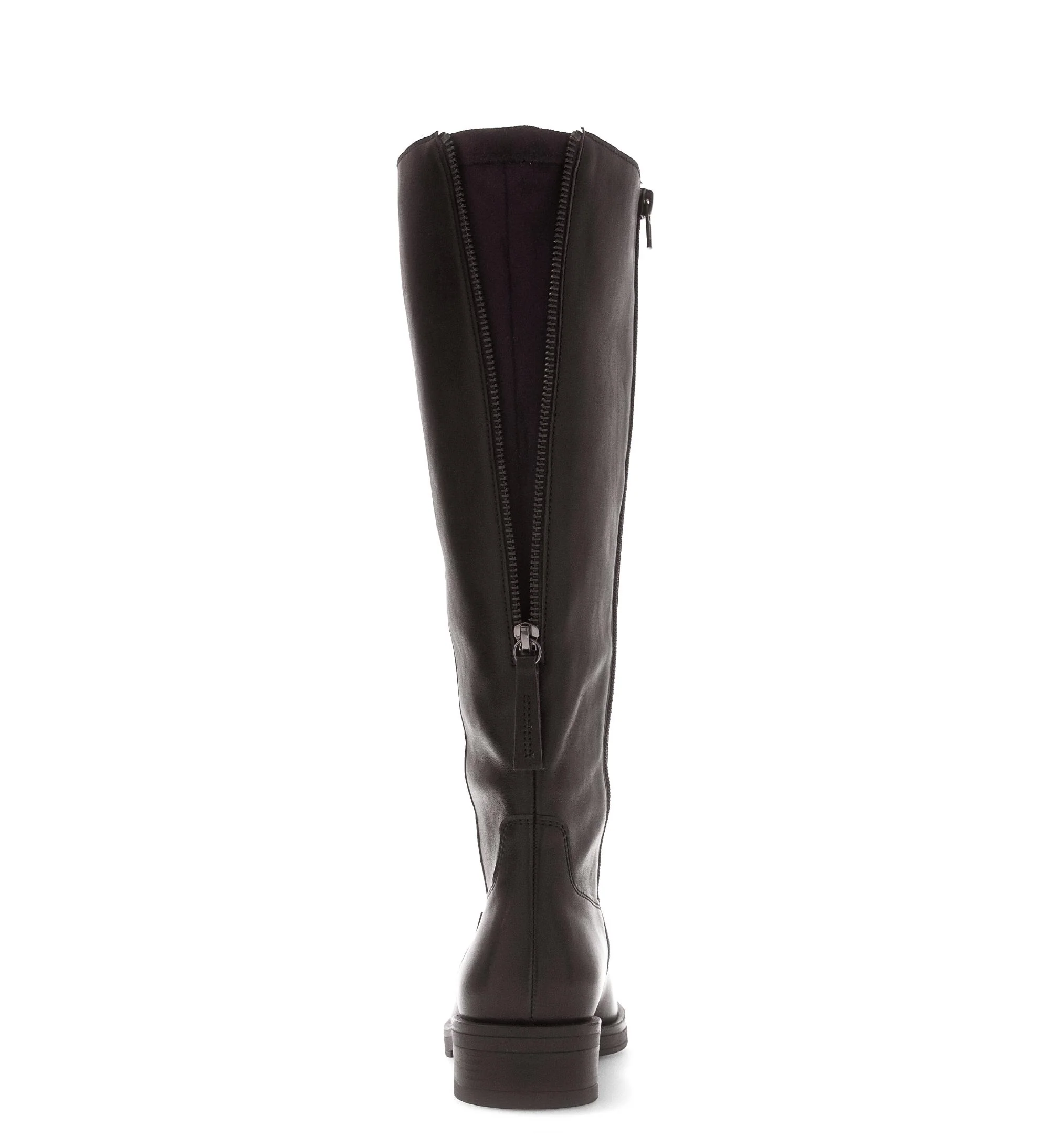 Bottes marron en cuir lisse - Image 4