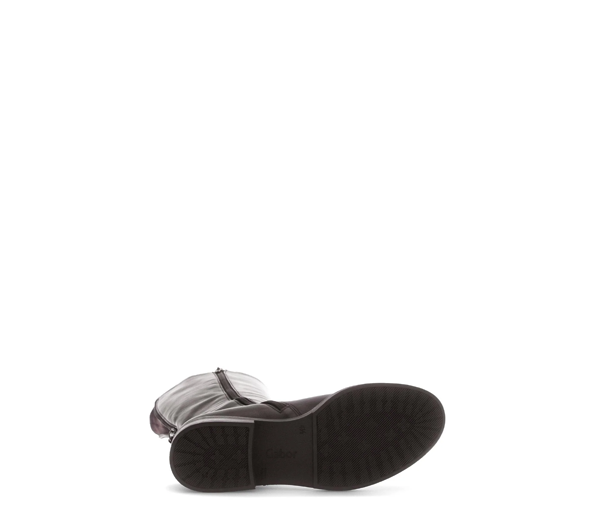Bottes marron en cuir lisse - Image 7