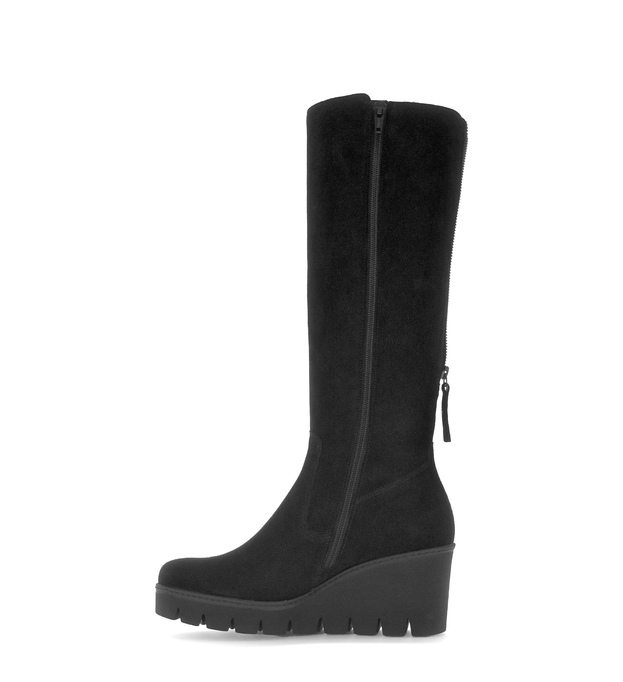 Bottes noires en cuir - Image 2