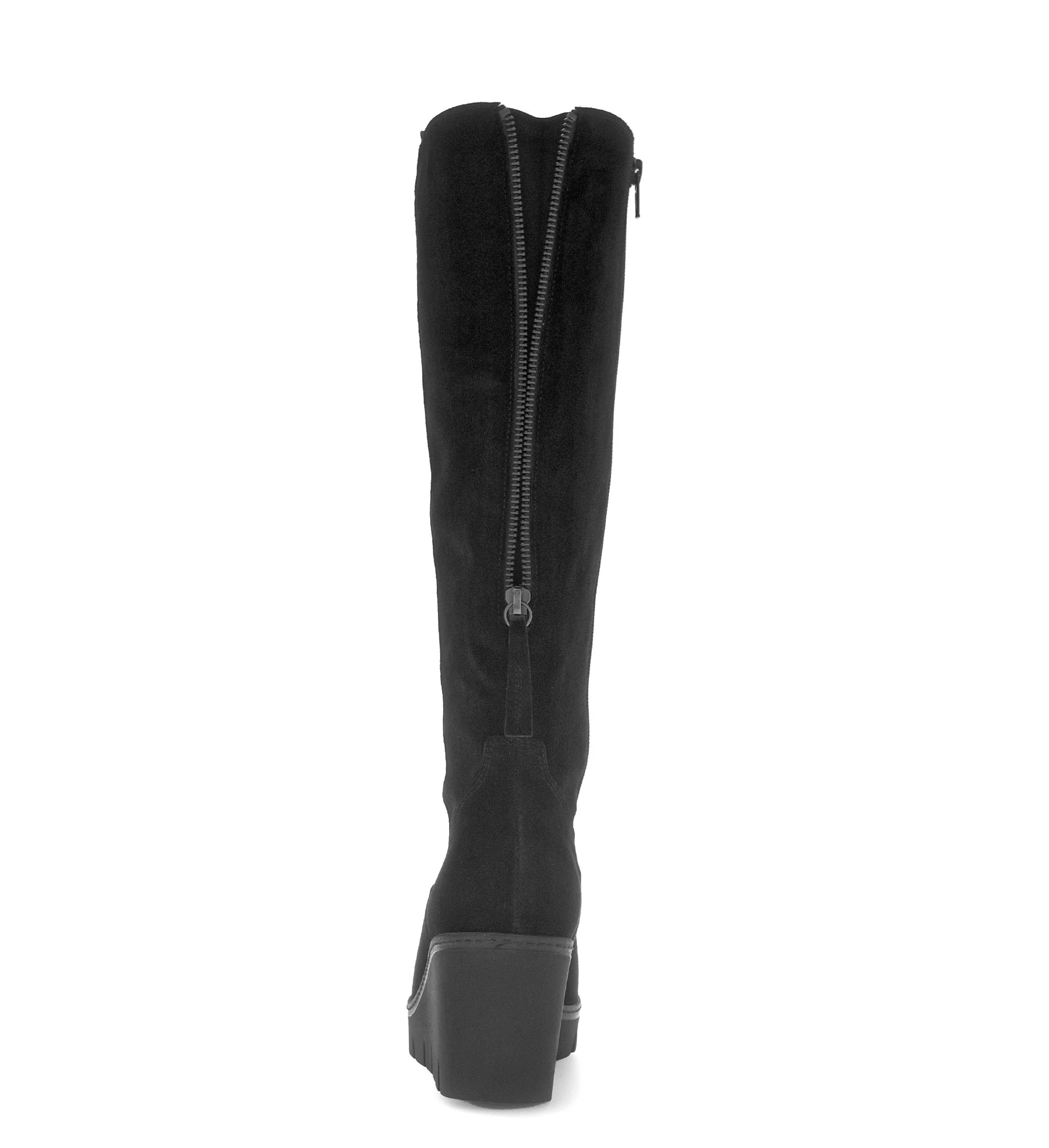 Bottes noires en cuir - Image 4