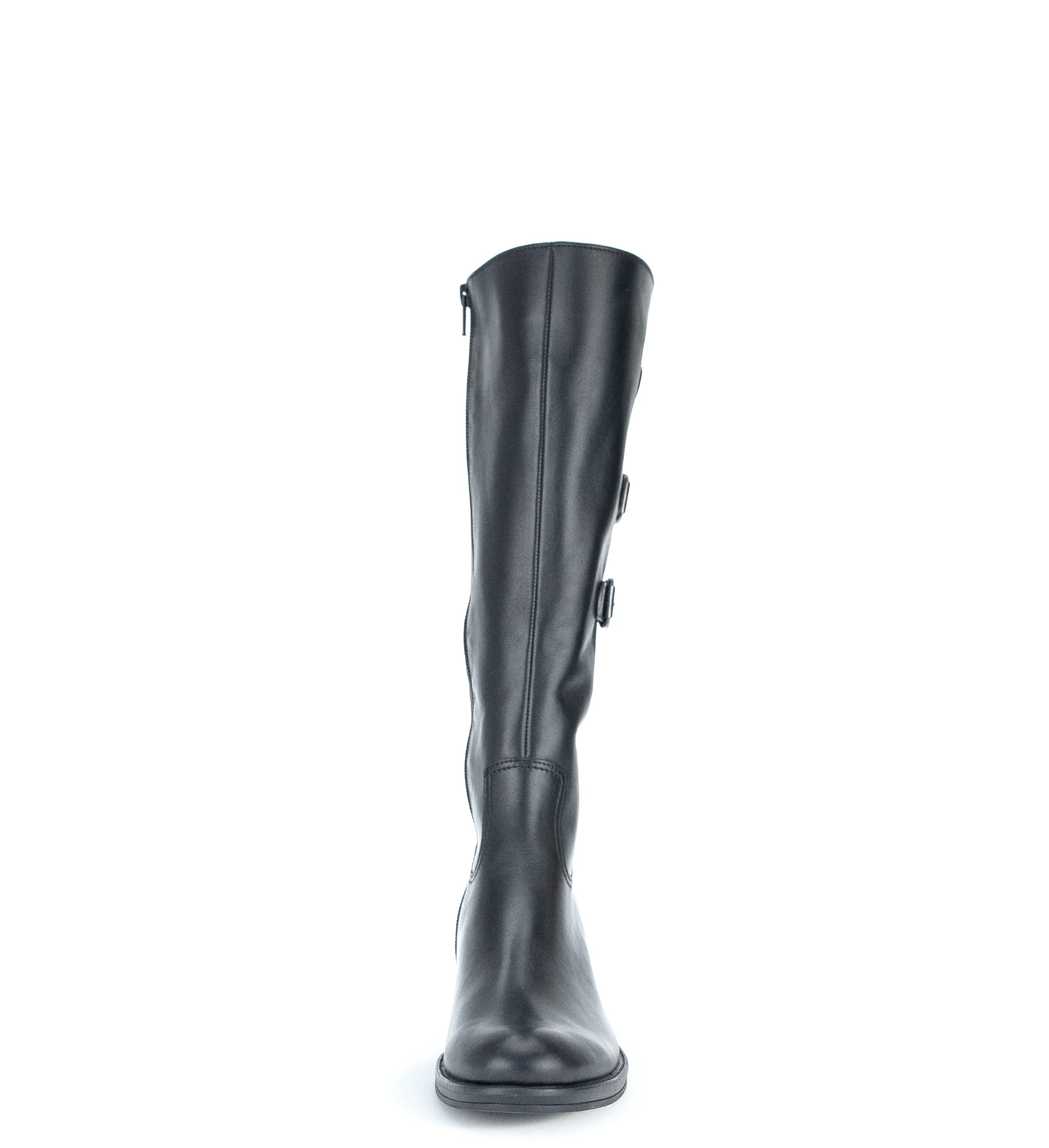 Bottes noires en cuir - Image 3